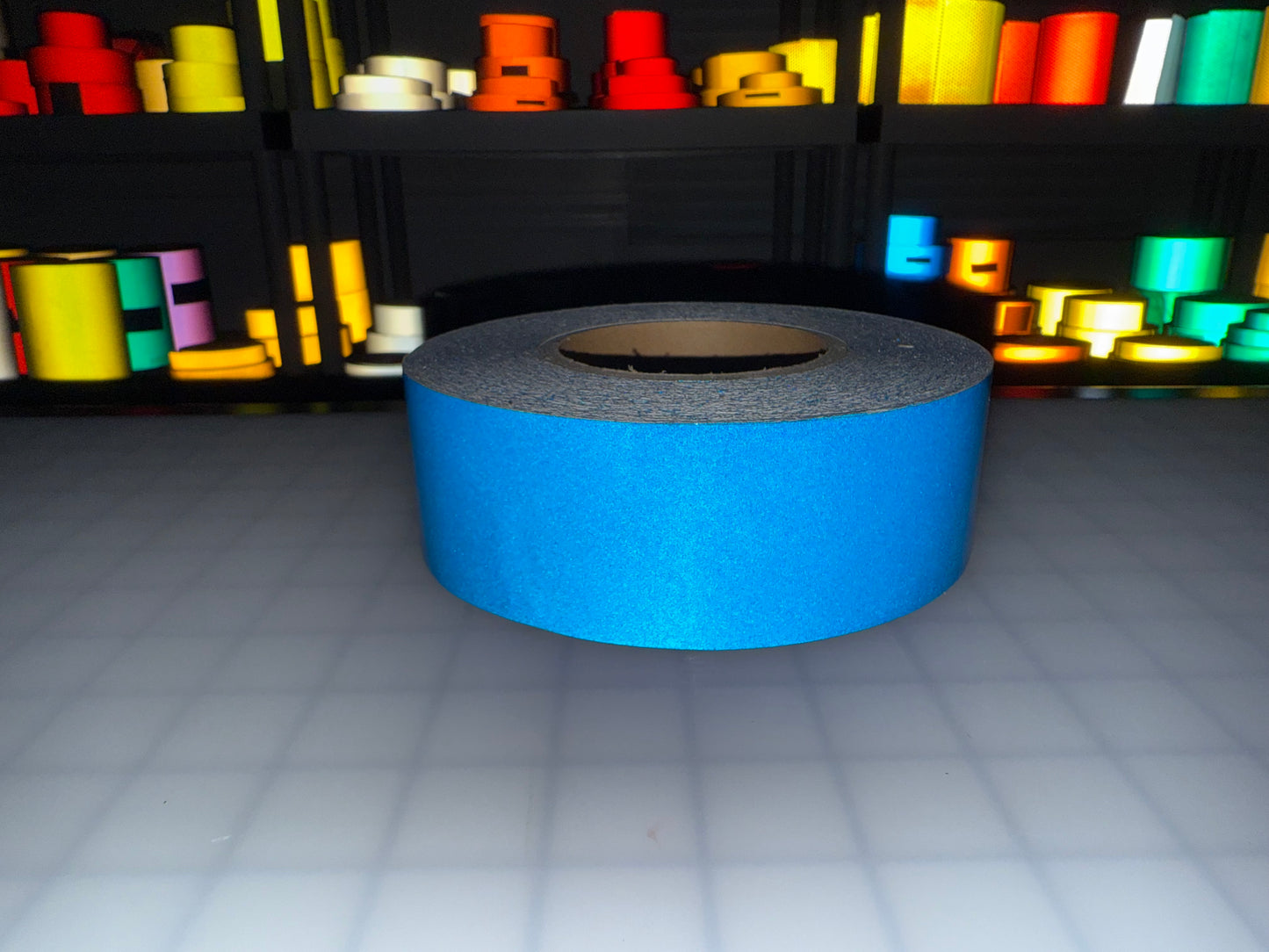 2" Inch Blue Reflective Tape Nikkalite 48000 (Type 1 ELG) - Reflective Pro