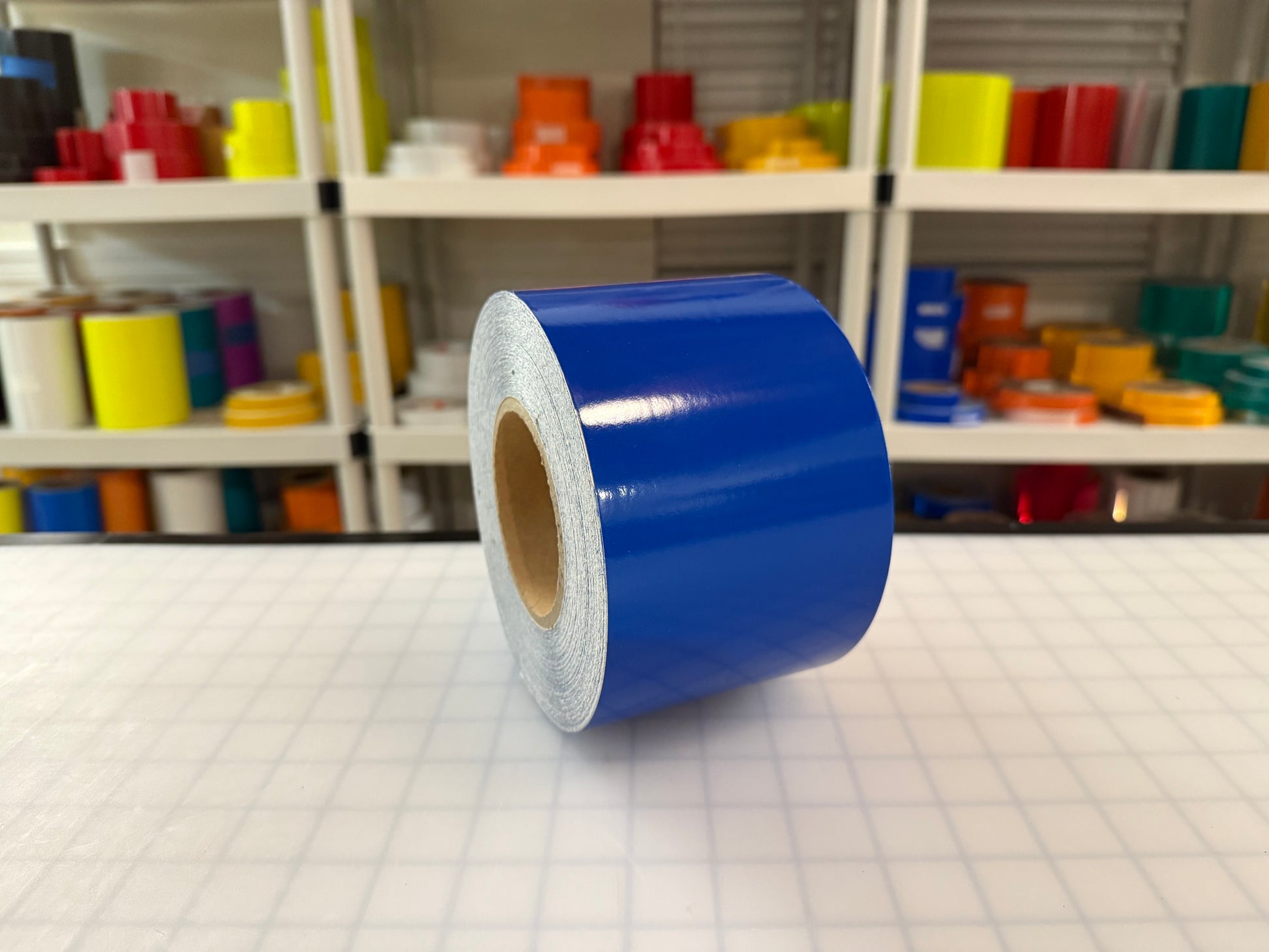 4" Inch Blue Reflective Tape Nikkalite 48000 (Type 1 ELG) - Reflective Pro