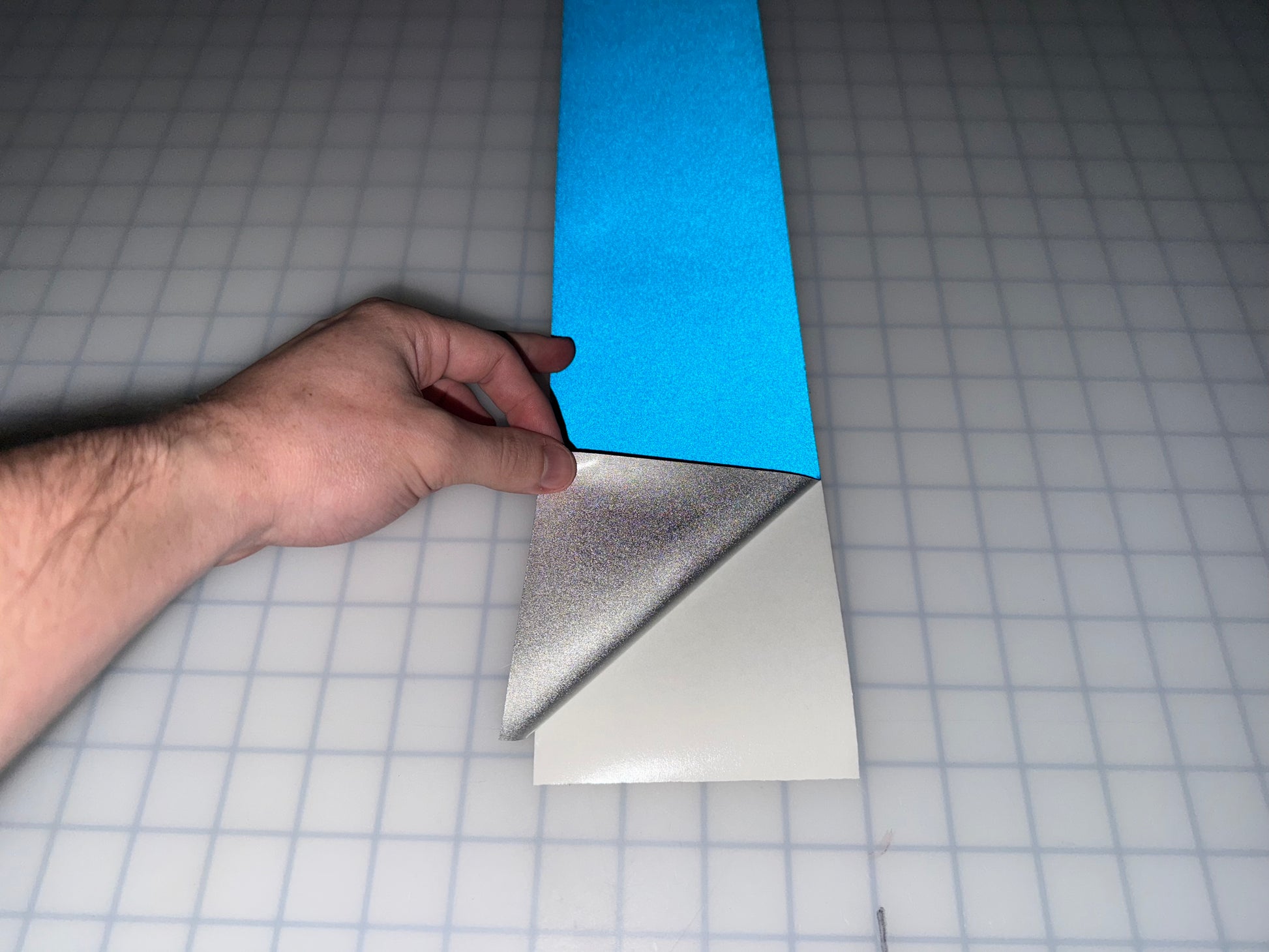 4" Inch Blue Reflective Tape Nikkalite 48000 (Type 1 ELG) - Reflective Pro