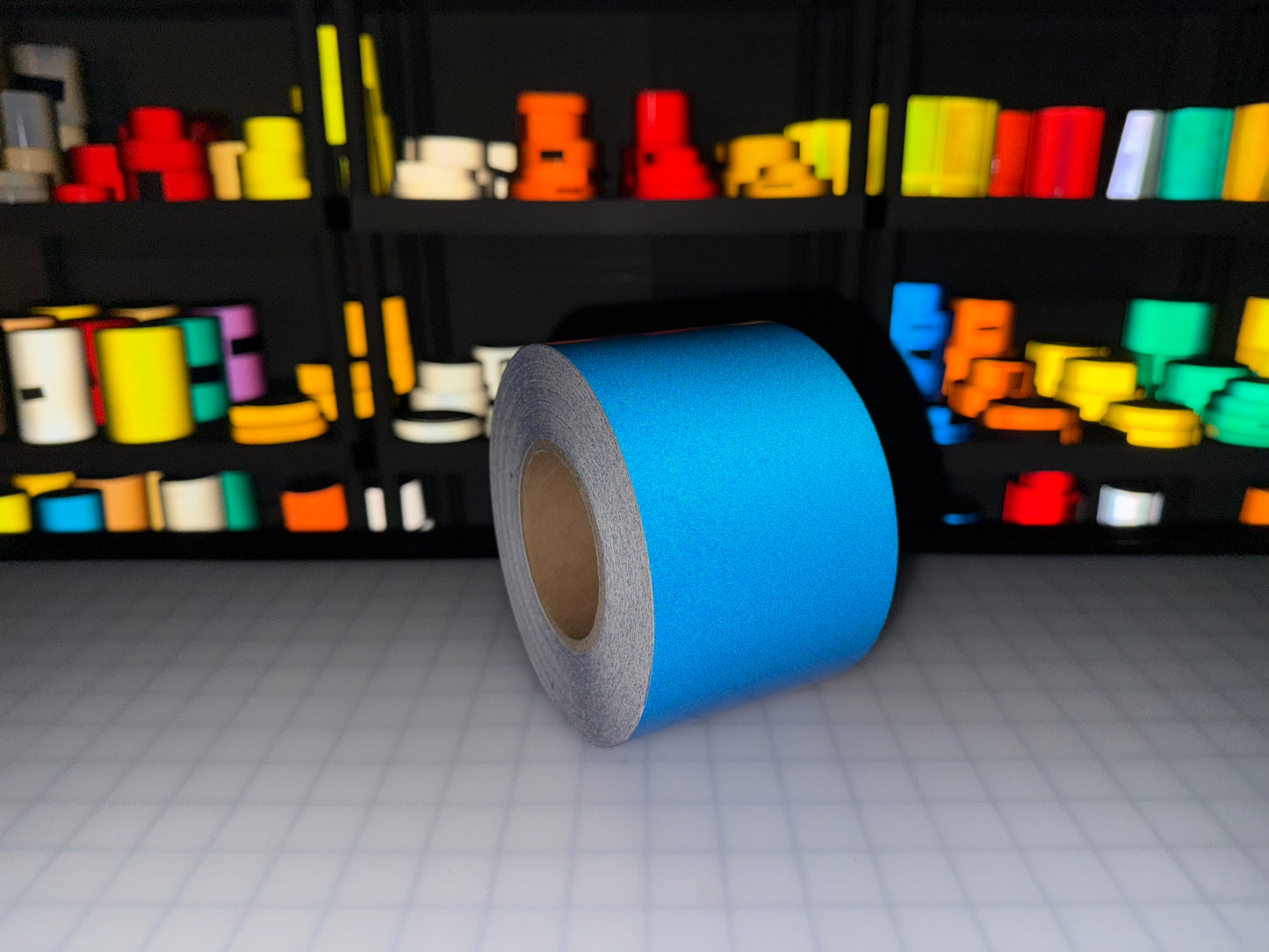 4" Inch Blue Reflective Tape Nikkalite 48000 (Type 1 ELG) - Reflective Pro