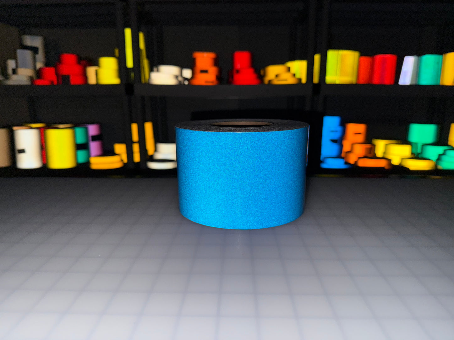 4" Inch Blue Reflective Tape Nikkalite 48000 (Type 1 ELG) - Reflective Pro