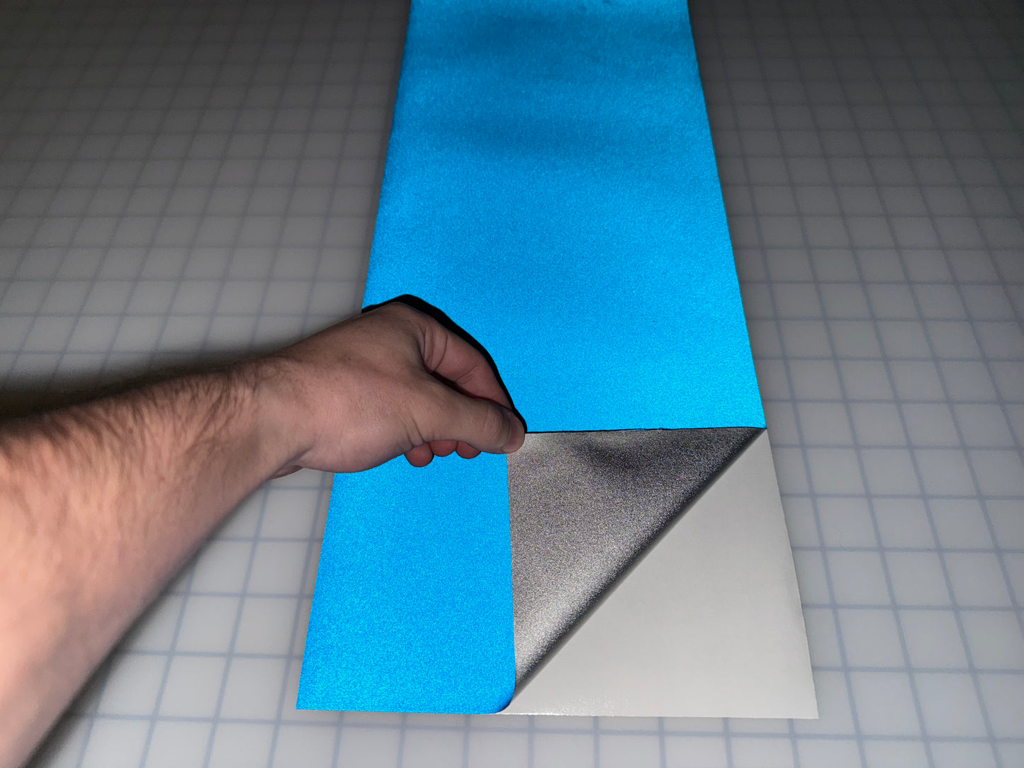 8" Inch Blue Reflective Tape Nikkalite 48000 (Type 1 ELG)