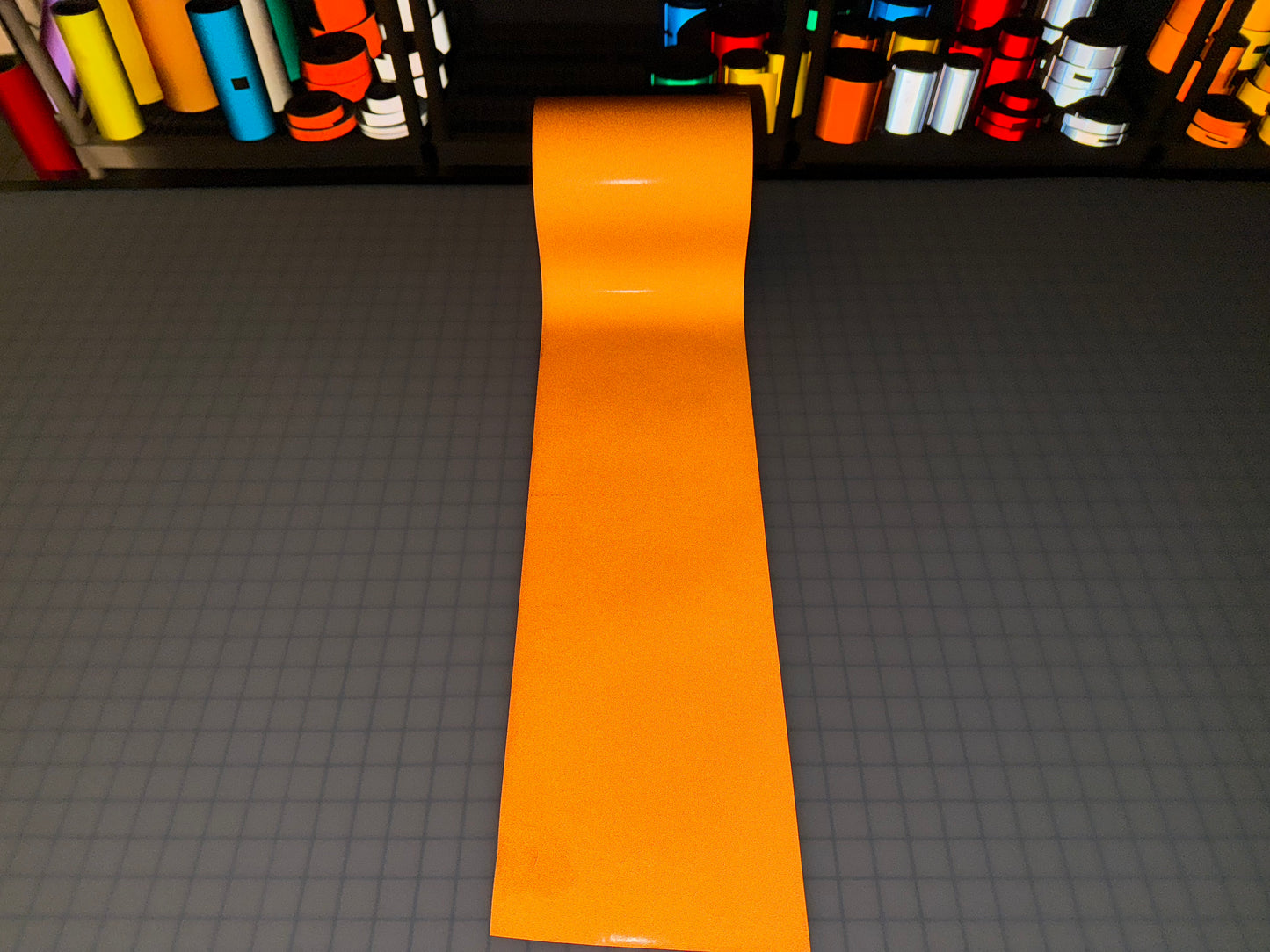 8" Inch Orange Reflective Tape Nikkalite 48000 (Type 1 ELG)