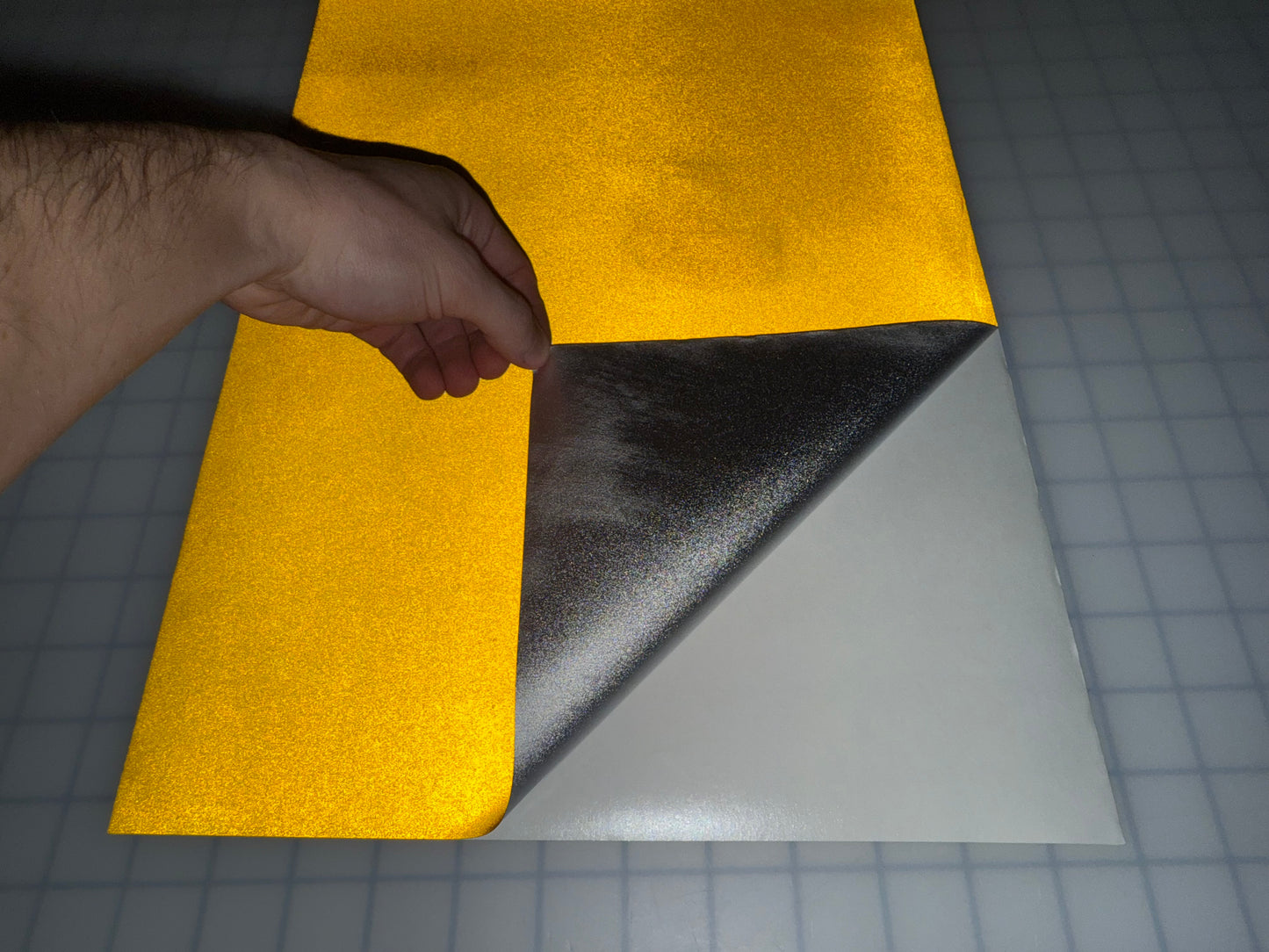 12" Inch Yellow Reflective Tape Nikkalite 48000 (Type 1 ELG) - Reflective Pro
