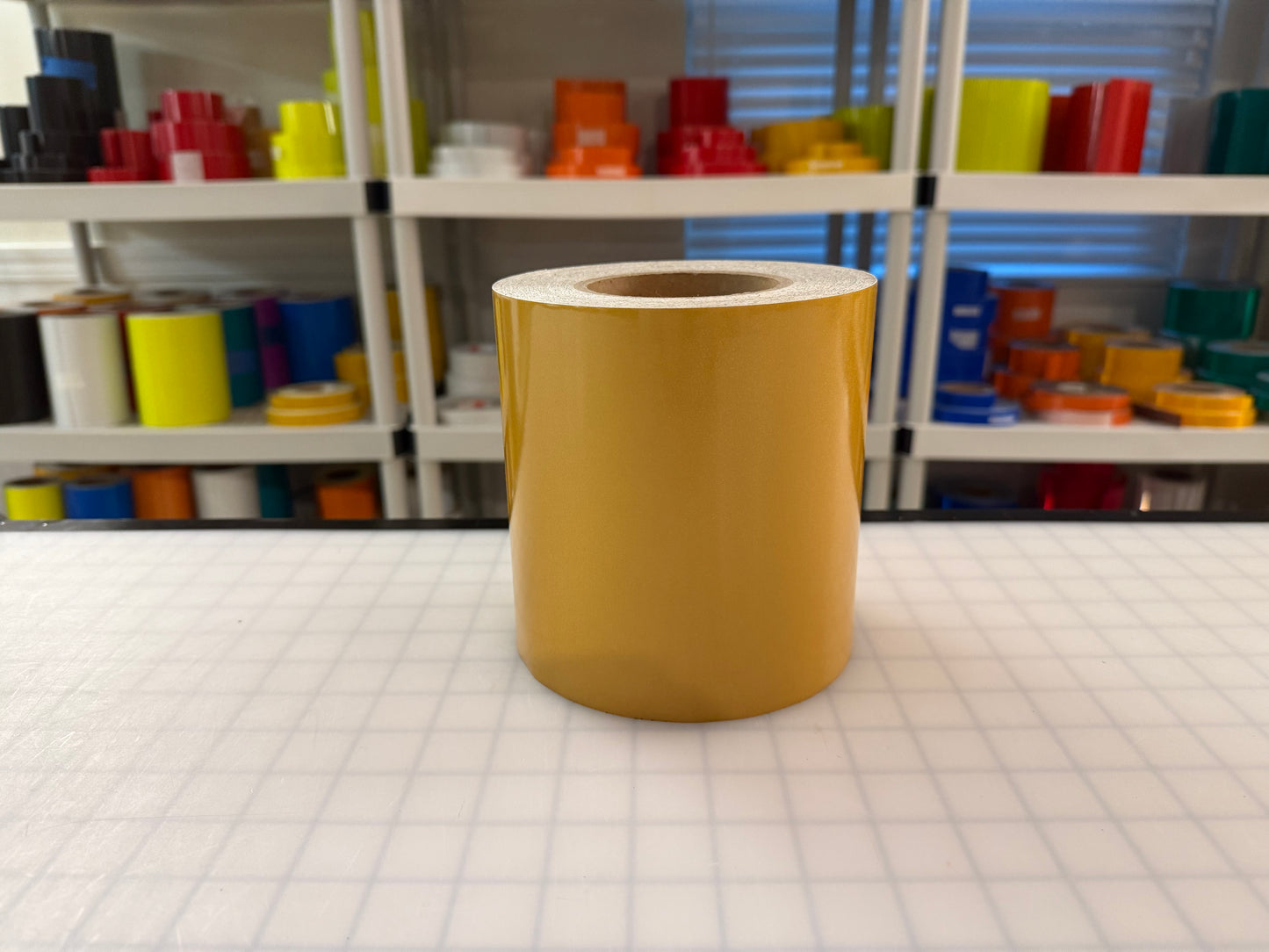 6" Inch Gold Reflective Tape Nikkalite 48000 (Type 1 ELG)