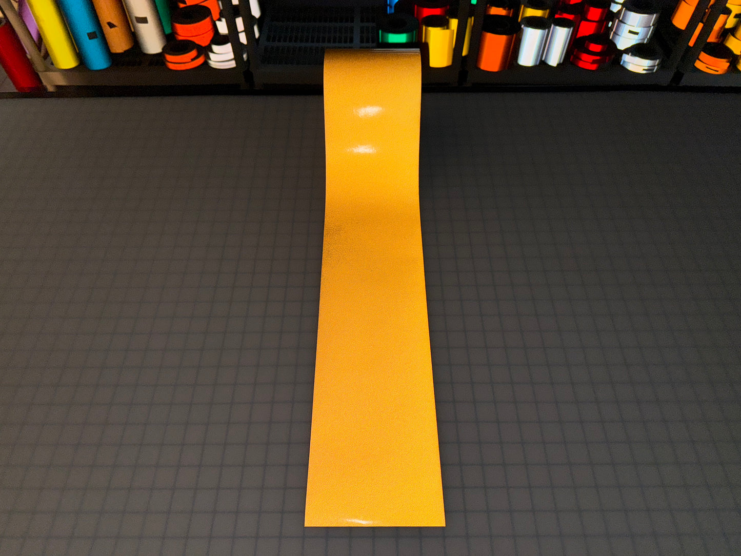 6" Inch Gold Reflective Tape Nikkalite 48000 (Type 1 ELG)