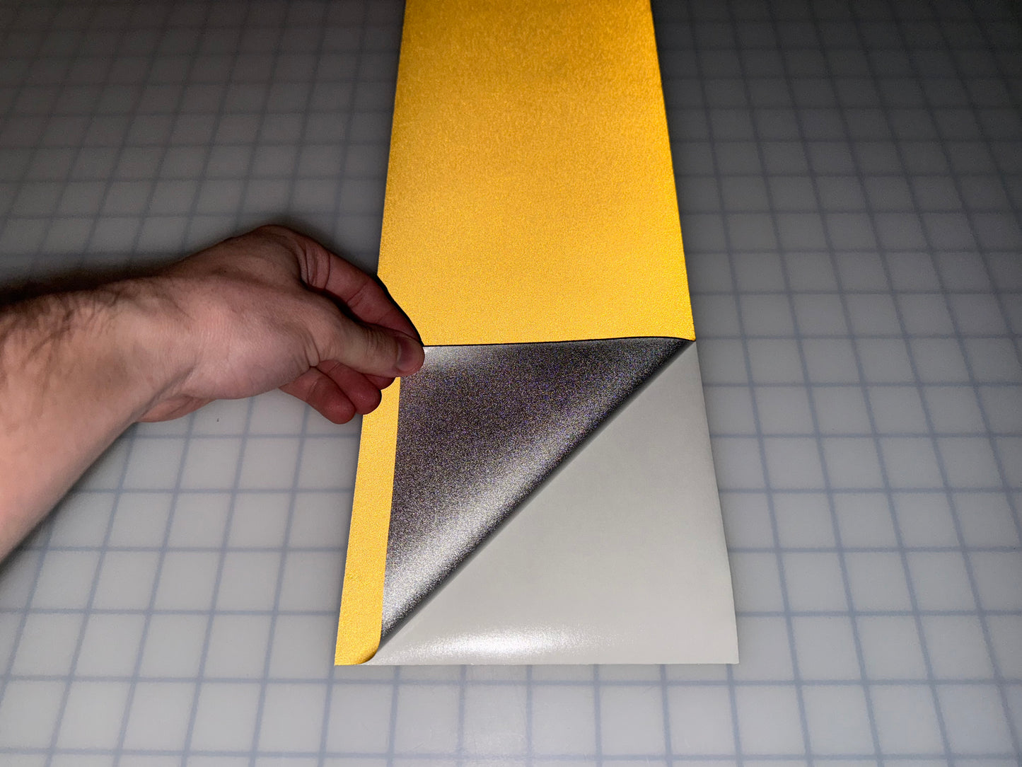 6" Inch Gold Reflective Tape Nikkalite 48000 (Type 1 ELG)