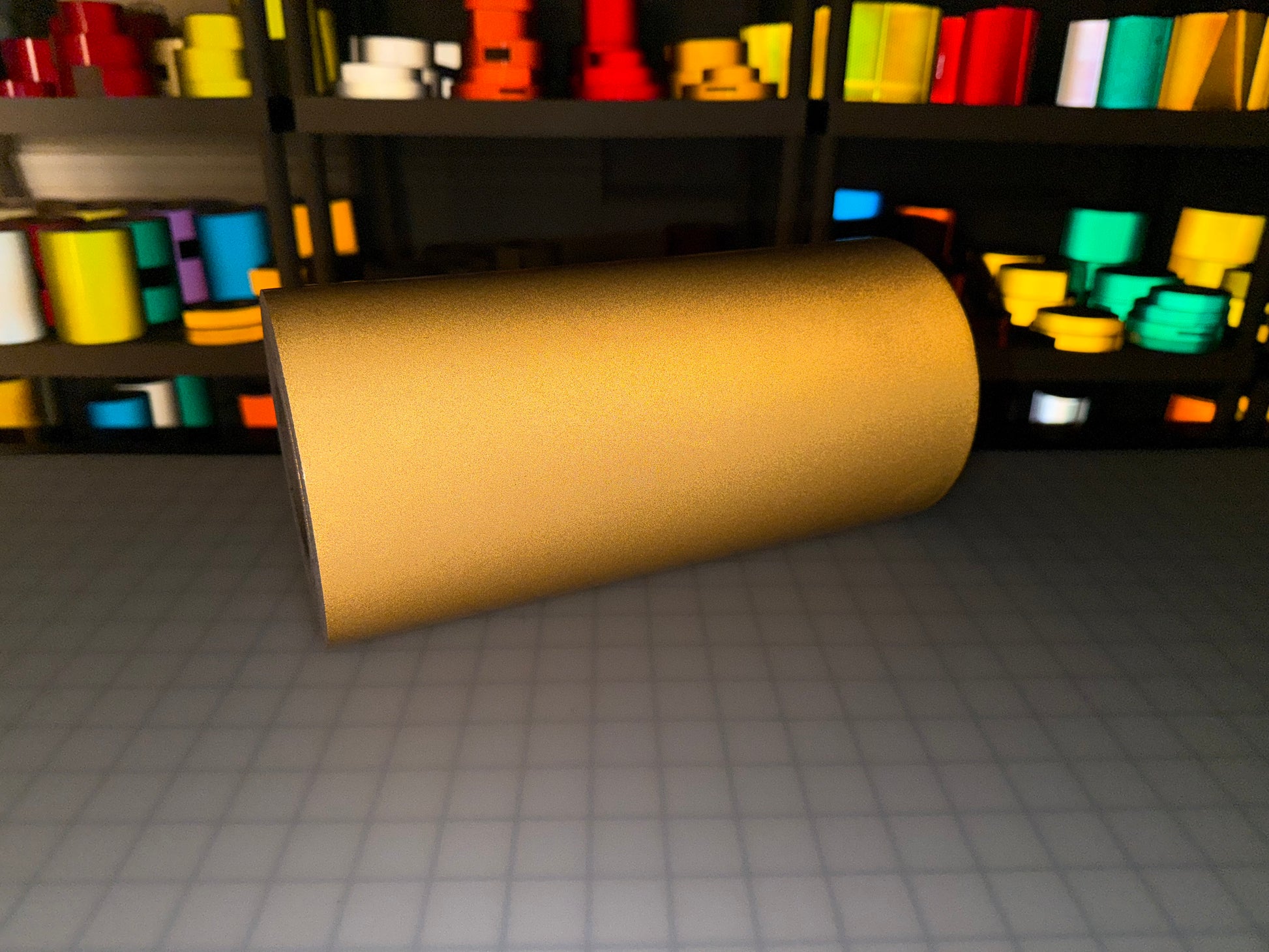 12" Inch Gold Reflective Tape Nikkalite 48000 (Type 1 ELG) - Reflective Pro