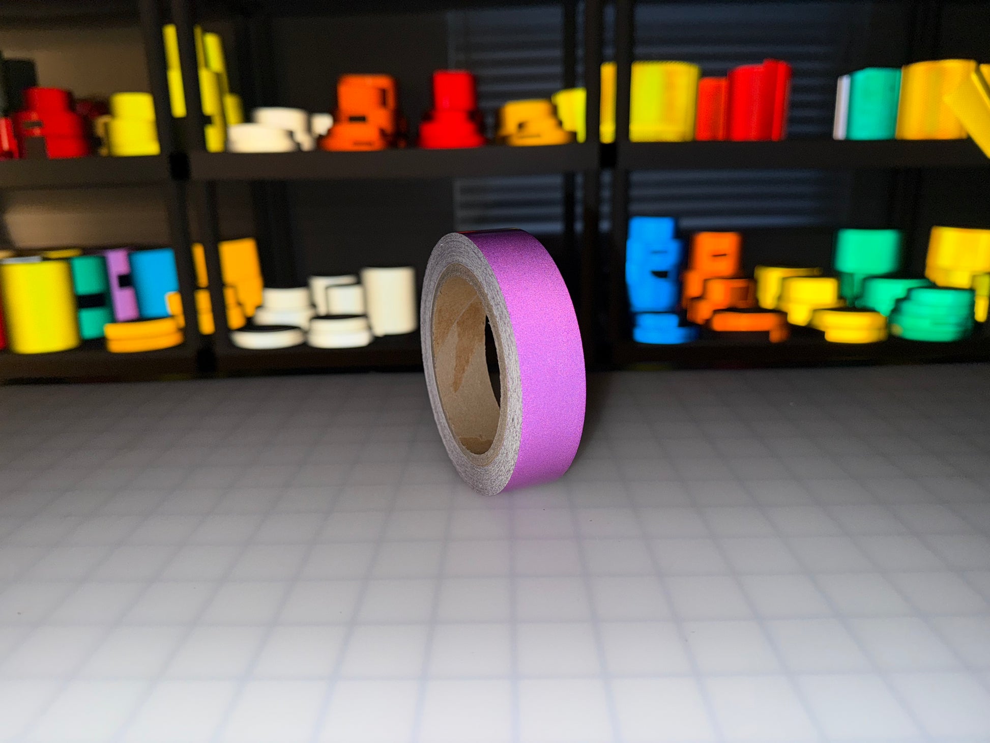 1" Inch Purple Reflective Tape Nikkalite 48000 (Type 1 ELG) - Reflective Pro