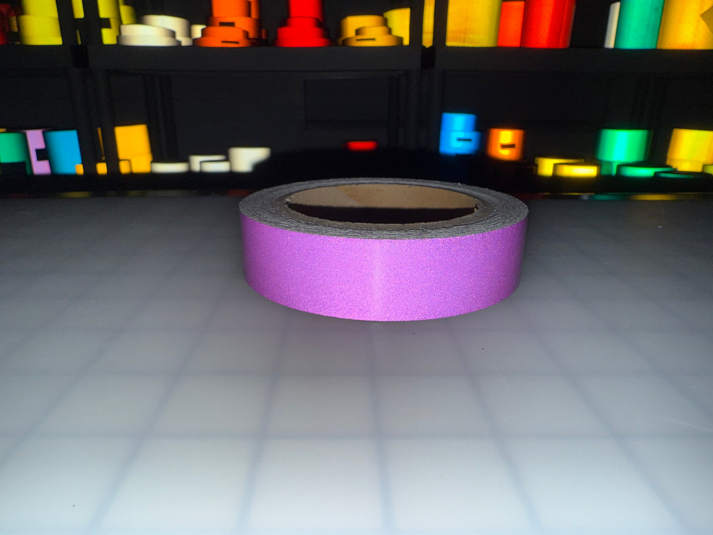 1" Inch Purple Reflective Tape Nikkalite 48000 (Type 1 ELG) - Reflective Pro
