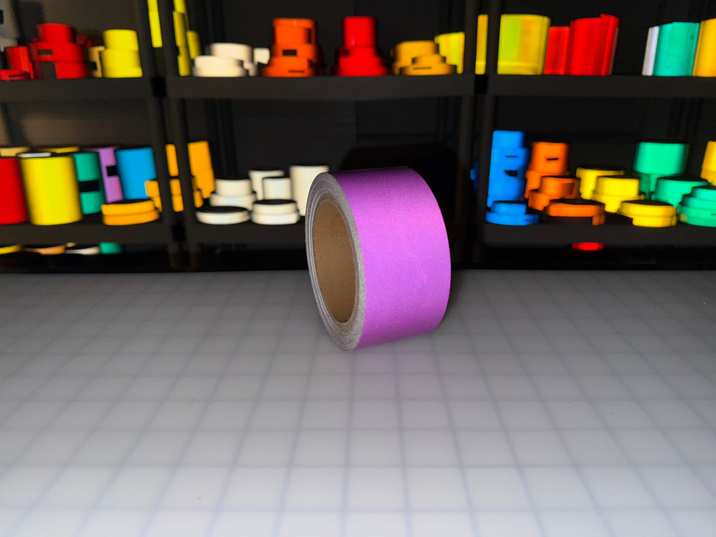 2" Inch Purple Reflective Tape Nikkalite 48000 (Type 1 ELG) - Reflective Pro