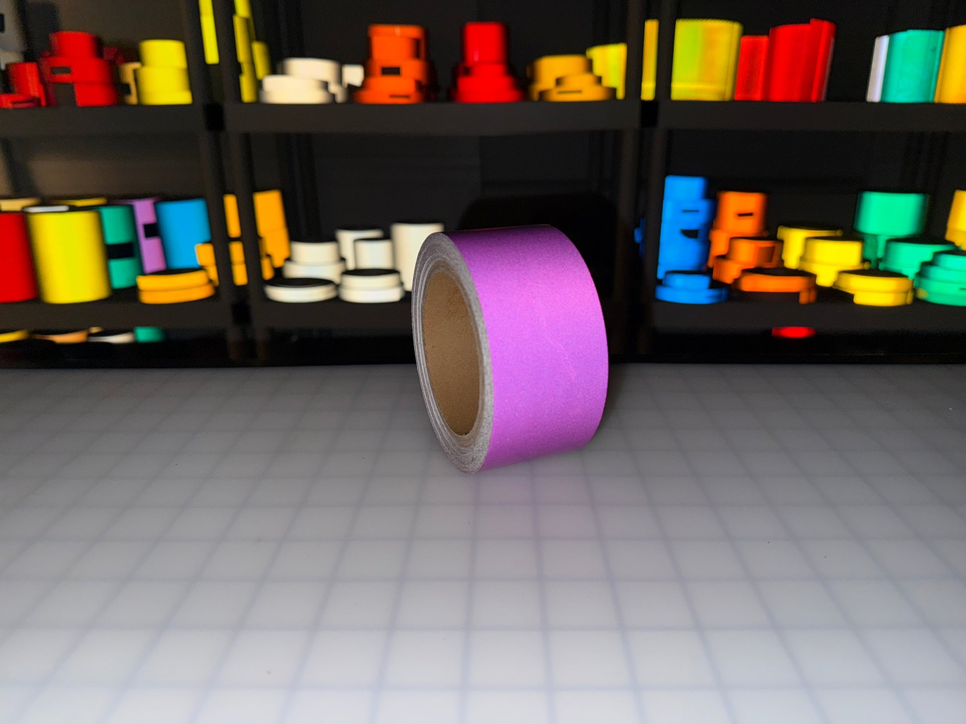 2" Inch Purple Reflective Tape Nikkalite 48000 (Type 1 ELG) - Reflective Pro