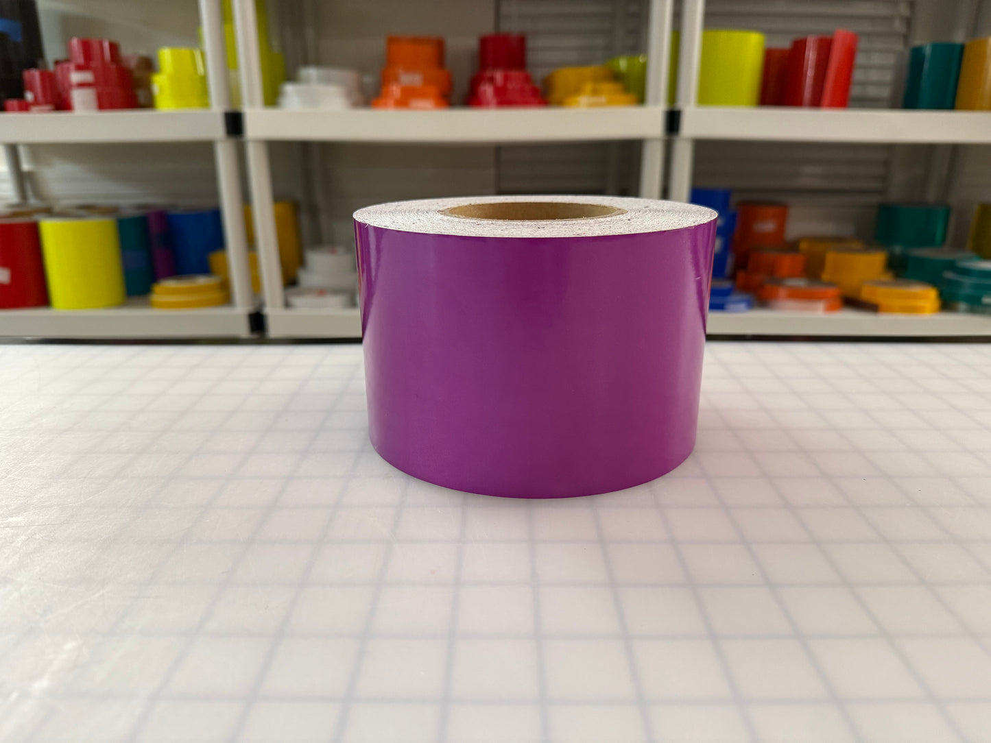 4" Inch Purple Reflective Tape Nikkalite 48000 (Type 1 ELG) - Reflective Pro