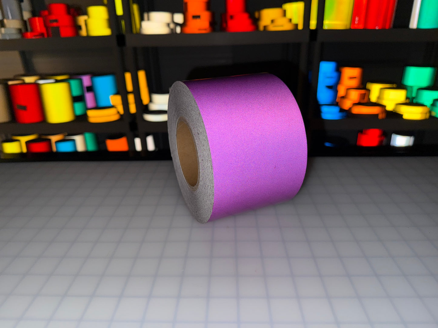 4" Inch Purple Reflective Tape Nikkalite 48000 (Type 1 ELG) - Reflective Pro