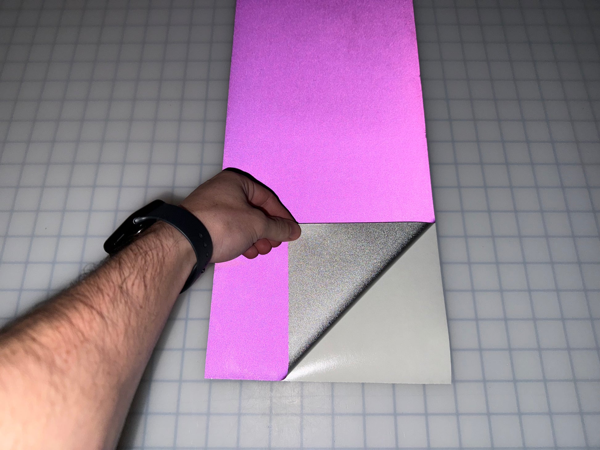 8" Inch Purple Reflective Tape Nikkalite 48000 (Type 1 ELG) - Reflective Pro