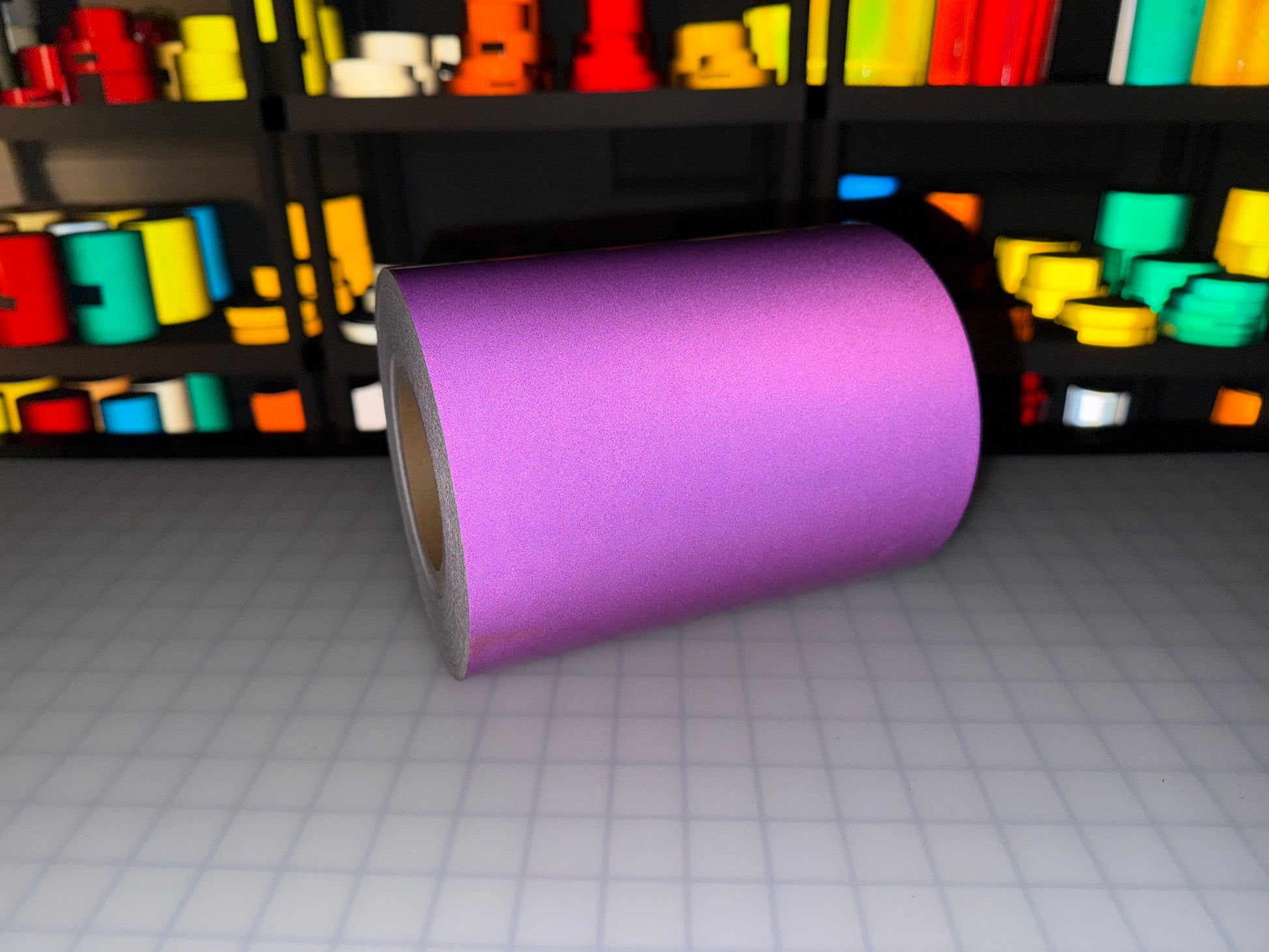 8" Inch Purple Reflective Tape Nikkalite 48000 (Type 1 ELG) - Reflective Pro