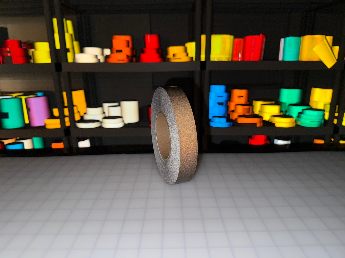 1" Inch Black Reflective Tape Nikkalite 48000 (Type 1 ELG) - Reflective Pro