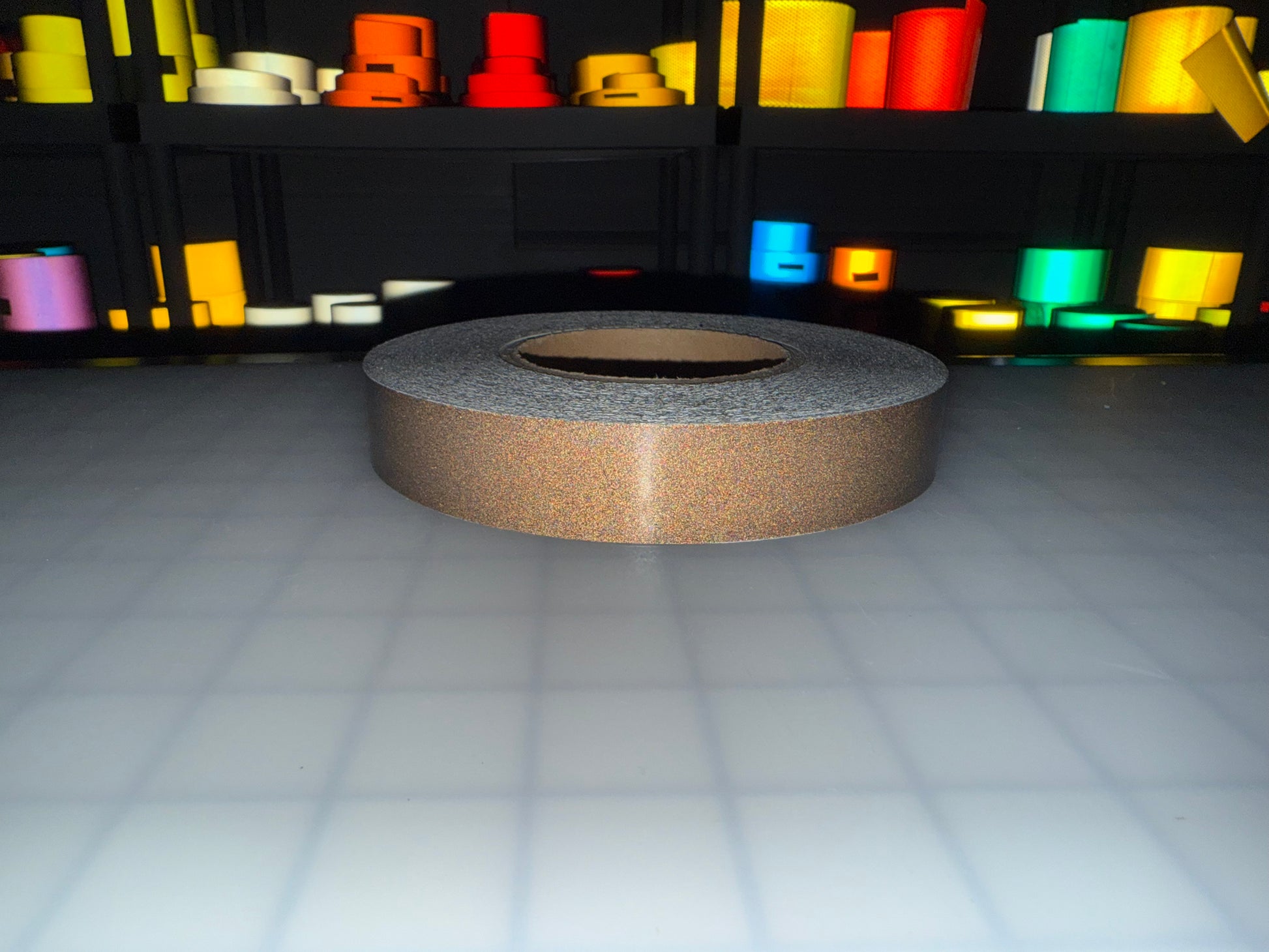 1" Inch Black Reflective Tape Nikkalite 48000 (Type 1 ELG) - Reflective Pro