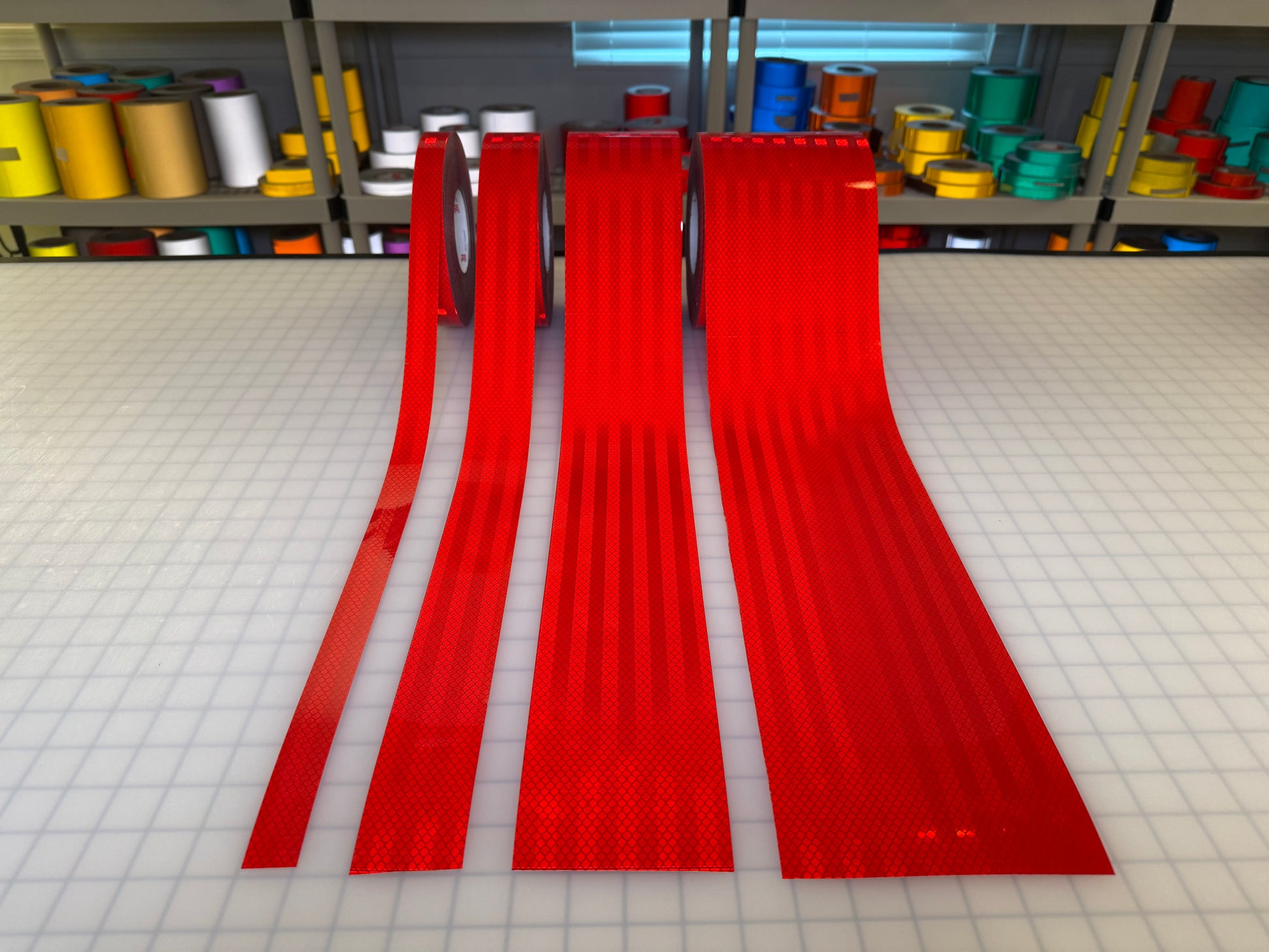 3M 3430 Red EGP Reflective Tape - Reflective Pro