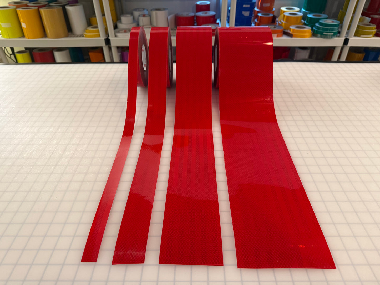 3M 3430 Red EGP Reflective Tape - Reflective Pro