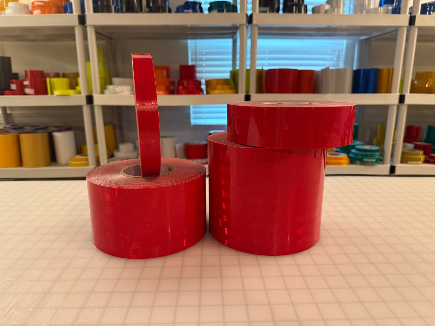 3M 3430 Red EGP Reflective Tape - Reflective Pro