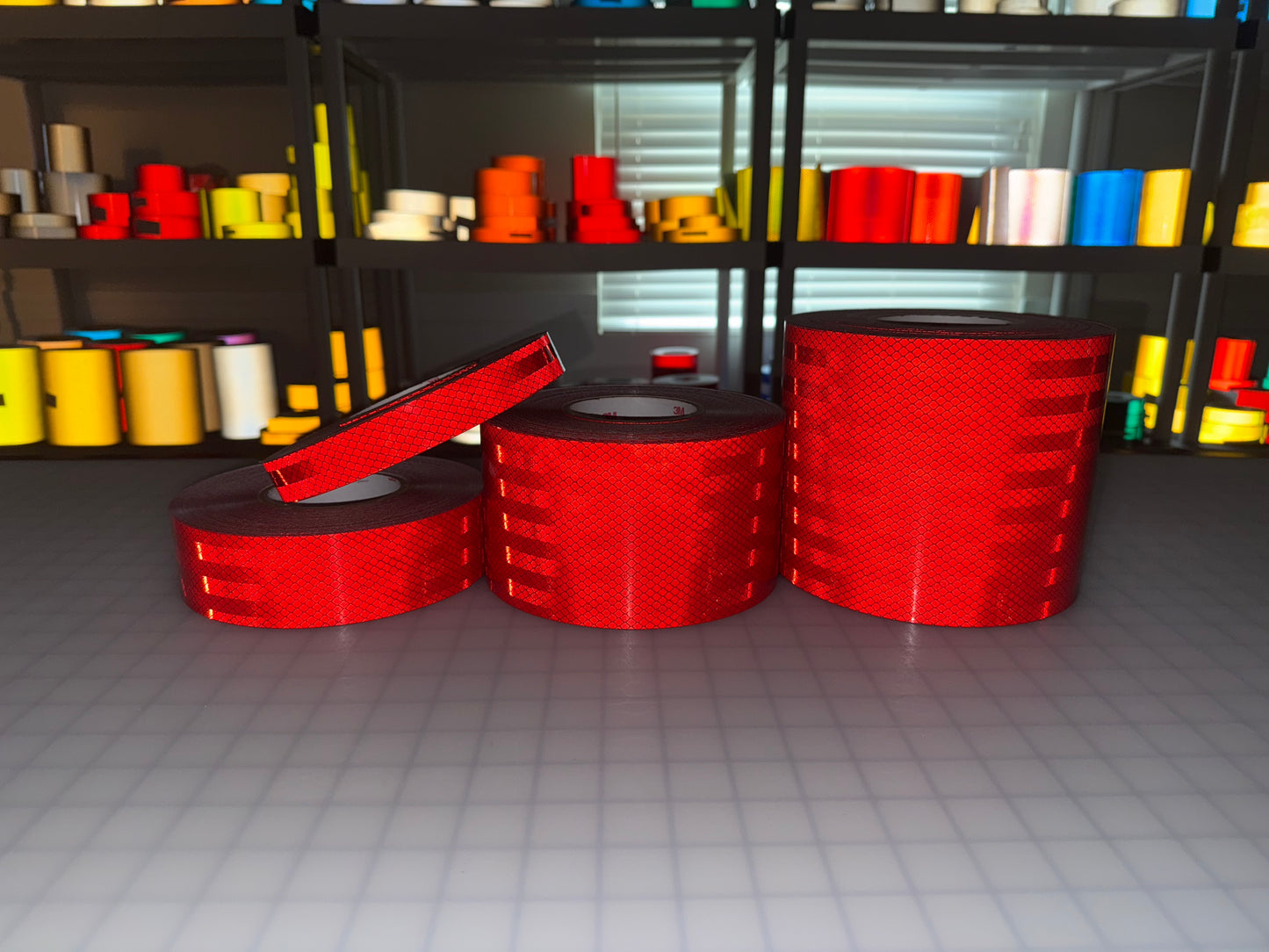 3M 3430 Red EGP Reflective Tape - Reflective Pro