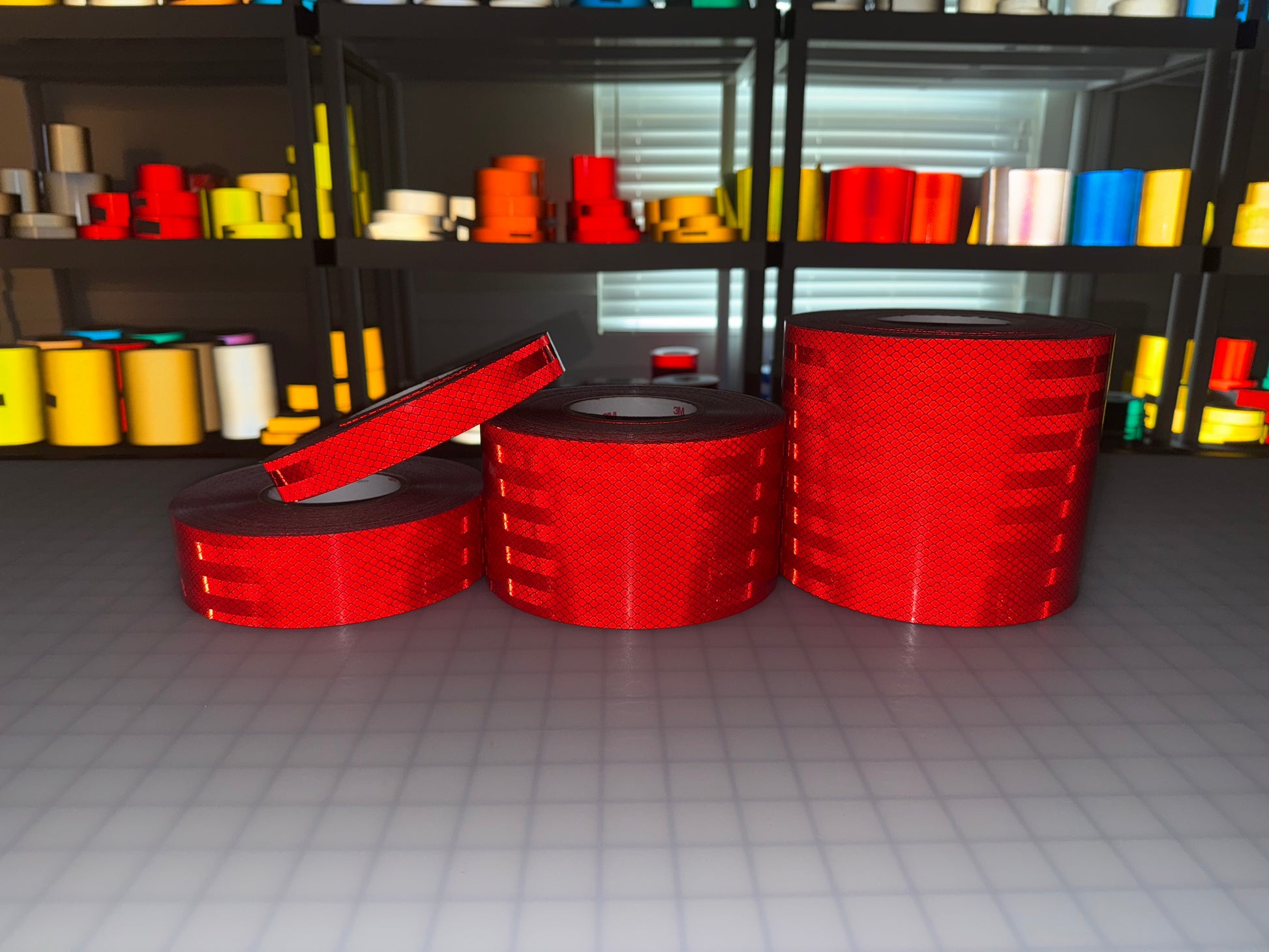 3M 3430 Red EGP Reflective Tape - Reflective Pro