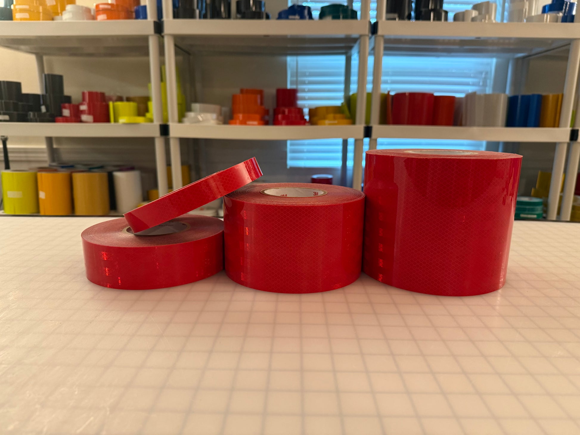 3M 3430 Red EGP Reflective Tape - Reflective Pro