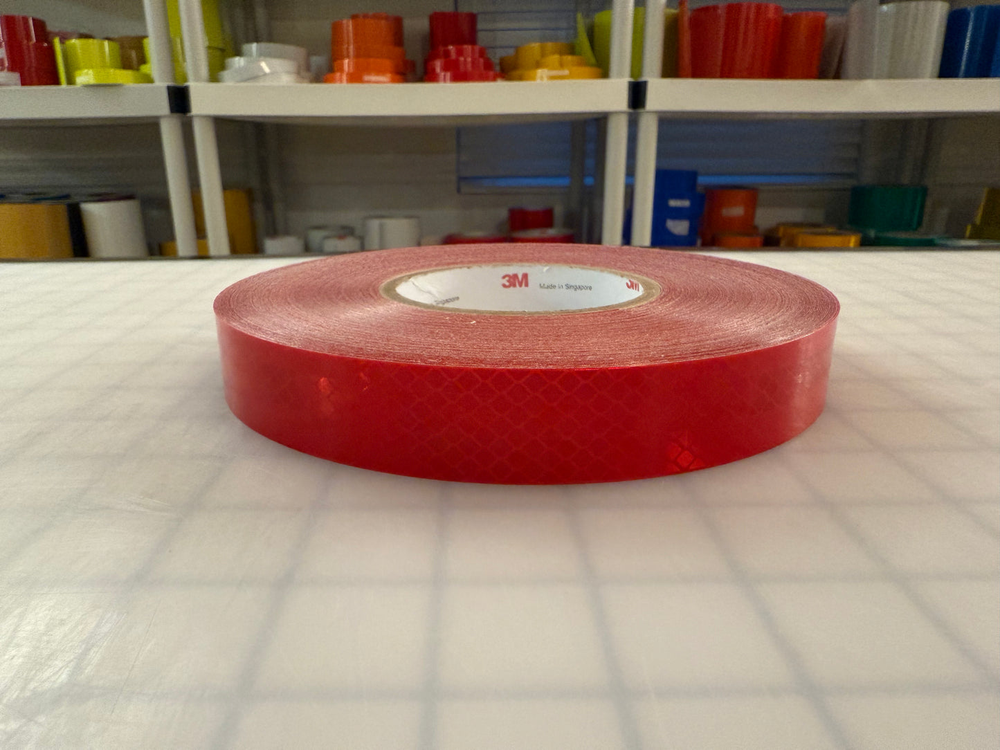 1" Inch Red Reflective Tape 3M 3430 EGP Prismatic (Type 1) - Reflective Pro