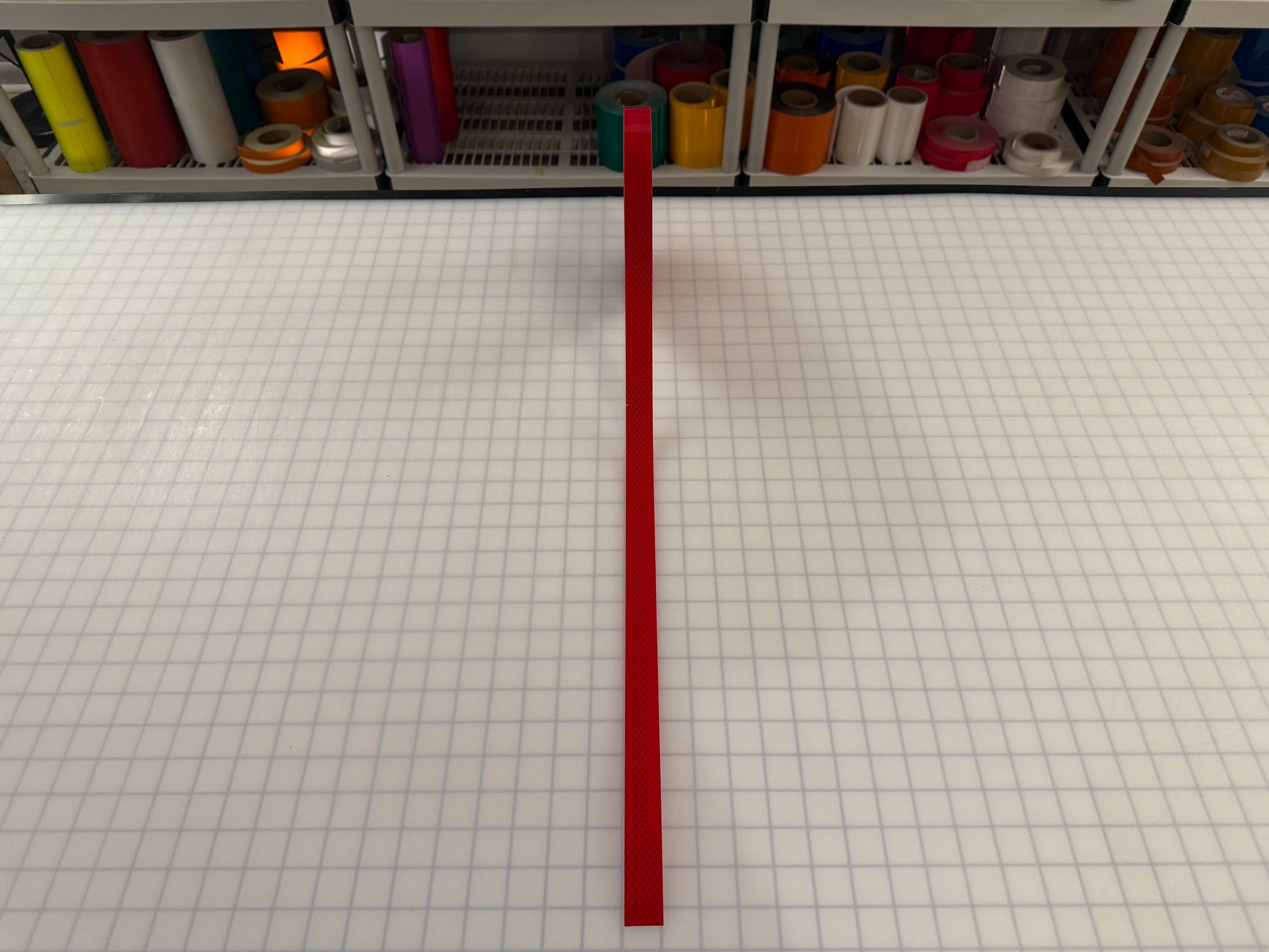 1" Inch Red Reflective Tape 3M 3430 EGP Prismatic (Type 1) - Reflective Pro