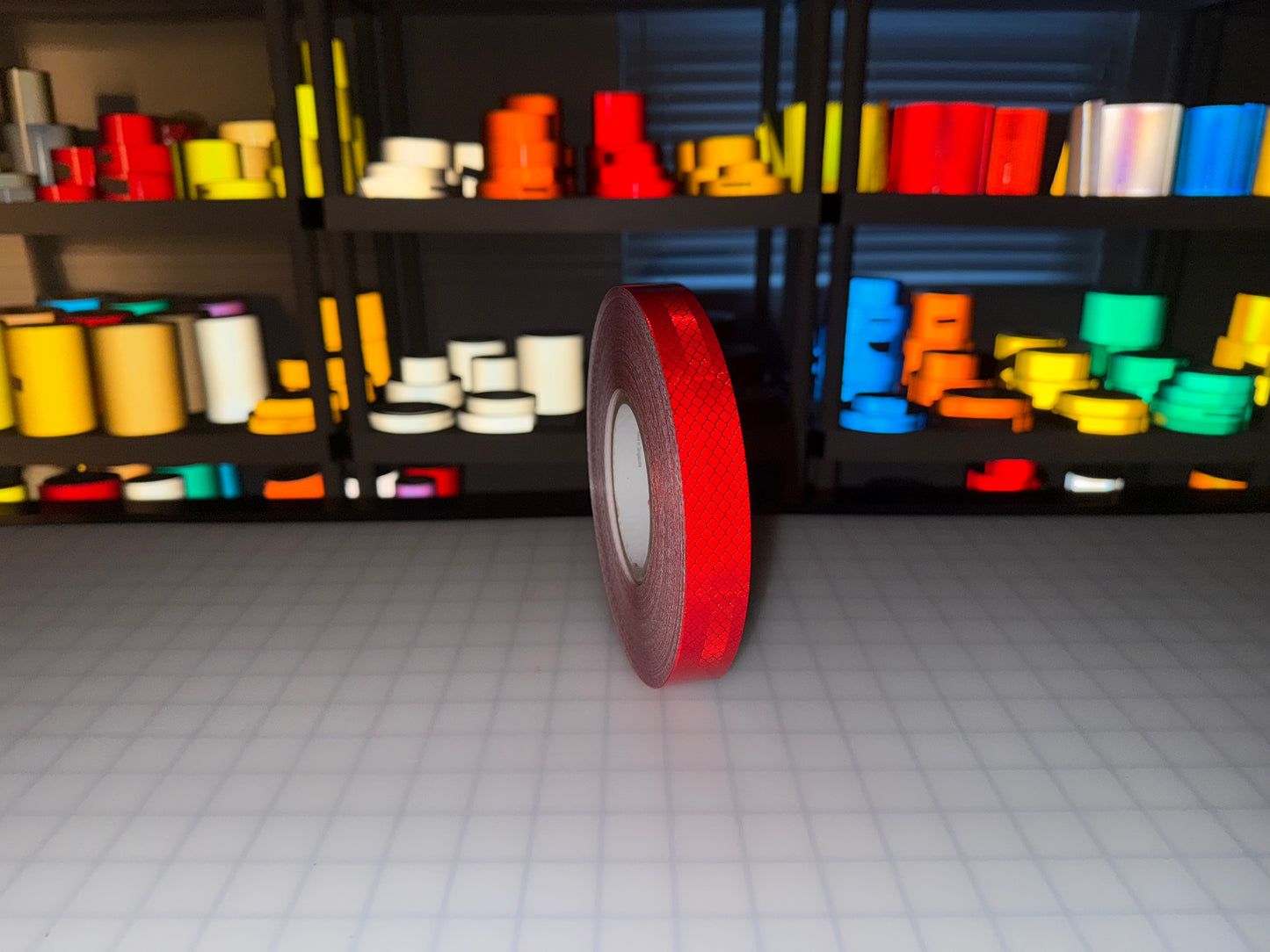 1" Inch Red Reflective Tape 3M 3430 EGP Prismatic (Type 1) - Reflective Pro