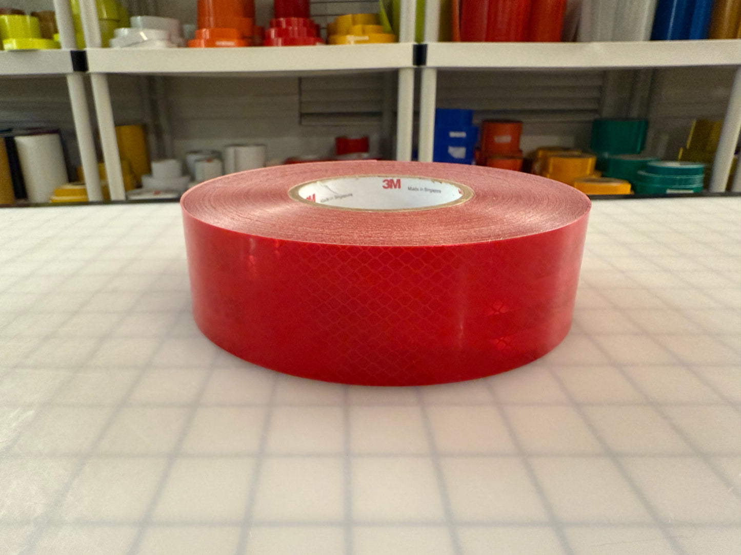 2" Inch Red Reflective Tape 3M 3430 EGP Prismatic (Type 1) - Reflective Pro