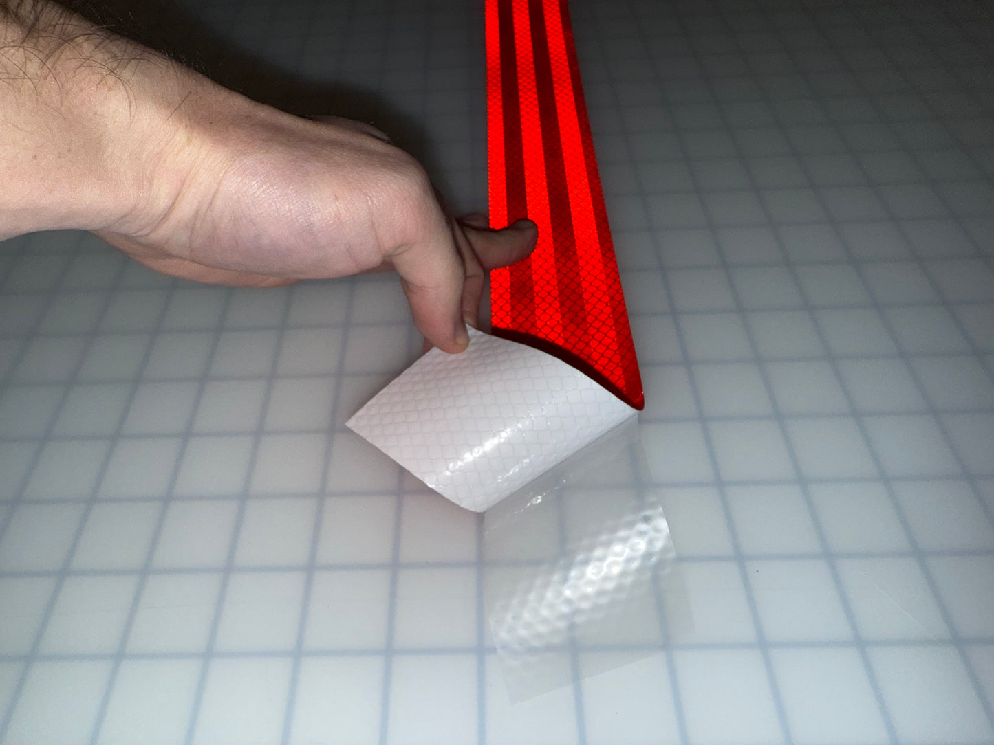 2" Inch Red Reflective Tape 3M 3430 EGP Prismatic (Type 1) - Reflective Pro