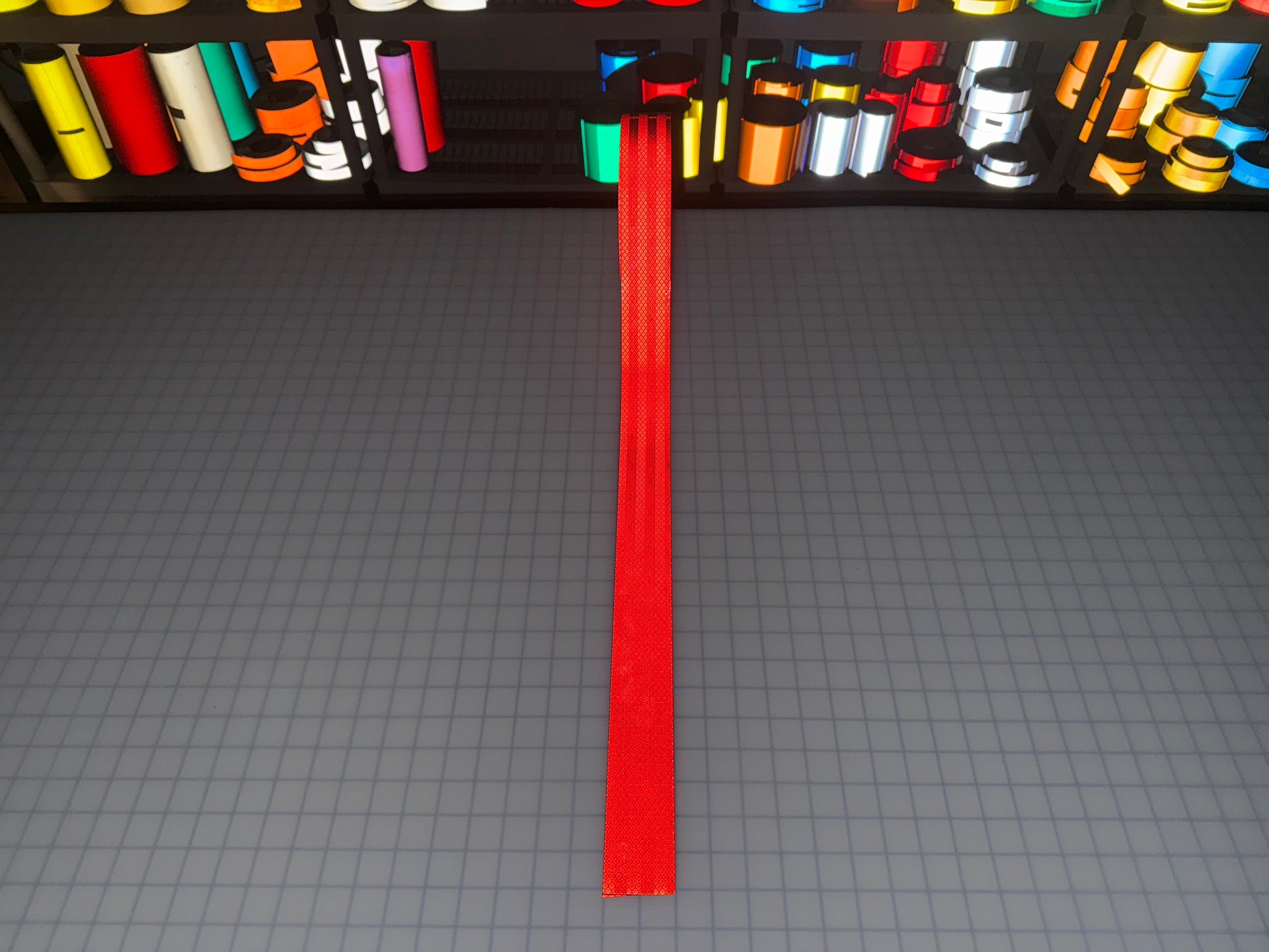 2" Inch Red Reflective Tape 3M 3430 EGP Prismatic (Type 1) - Reflective Pro