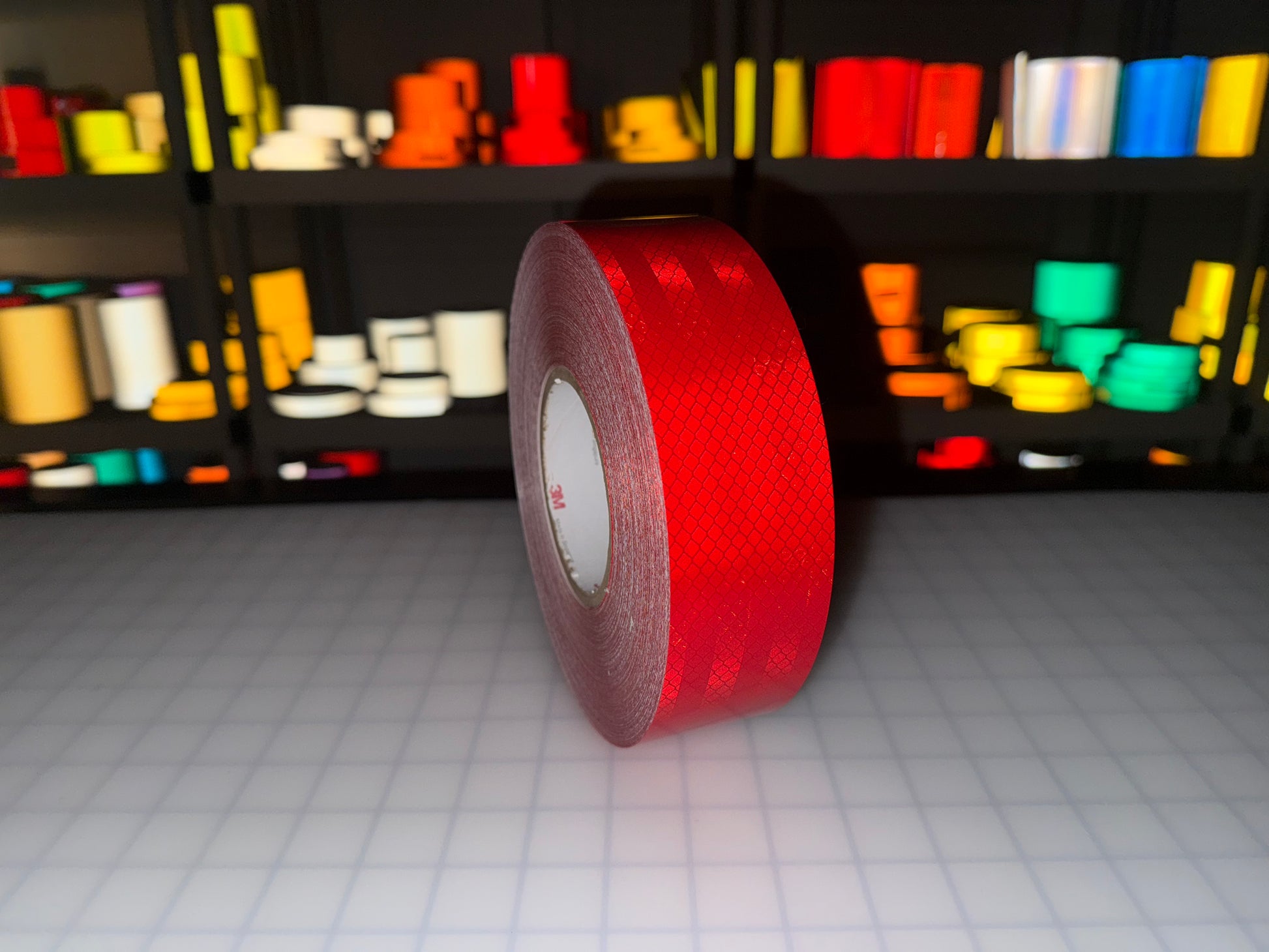 2" Inch Red Reflective Tape 3M 3430 EGP Prismatic (Type 1) - Reflective Pro