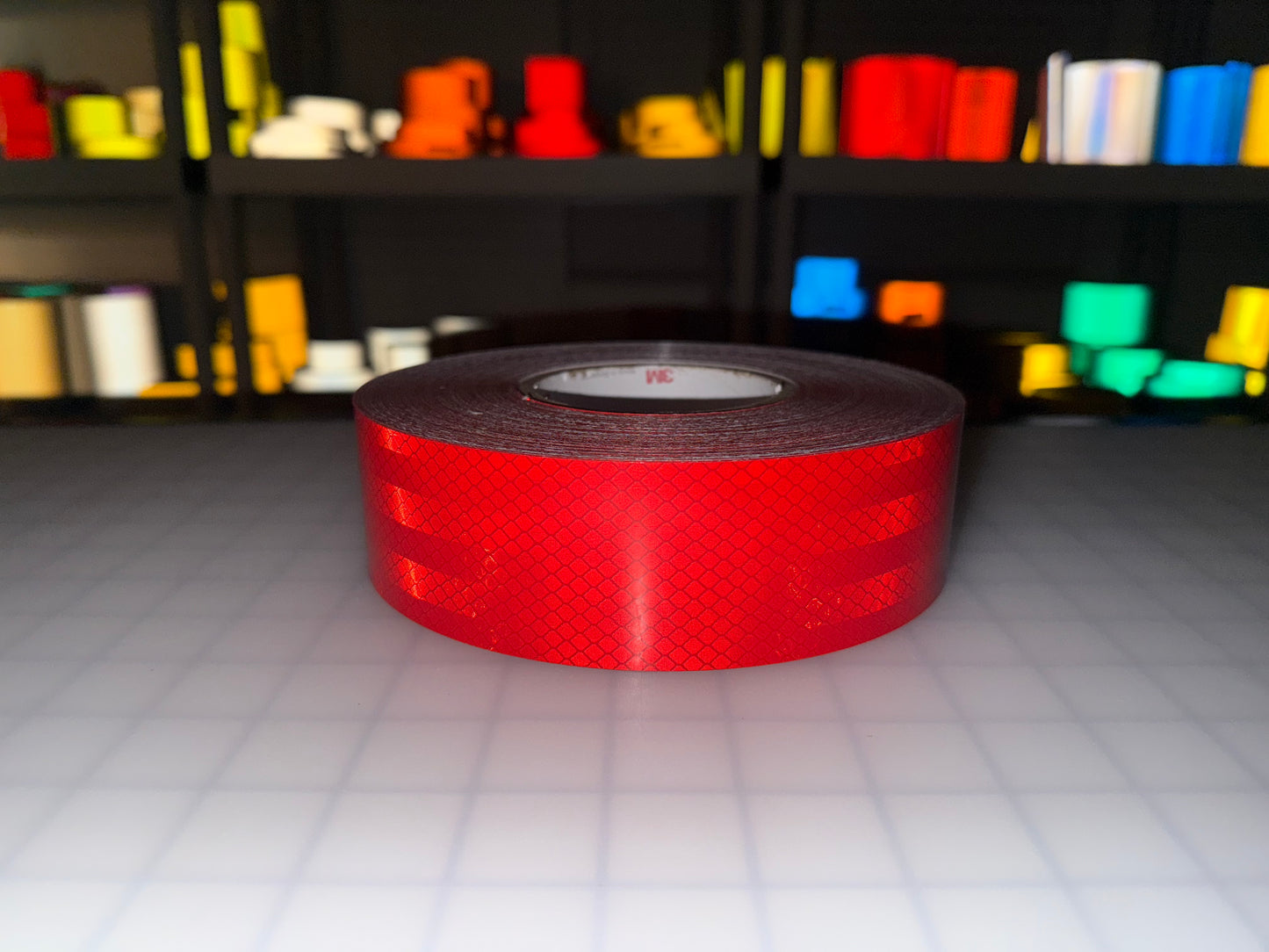 2" Inch Red Reflective Tape 3M 3430 EGP Prismatic (Type 1) - Reflective Pro