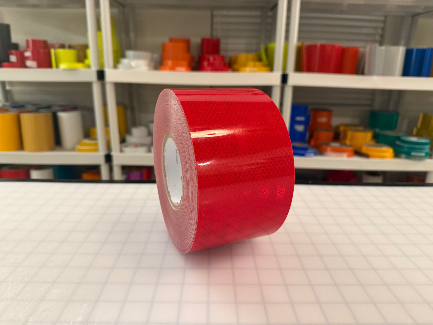 4" Inch Red Reflective Tape 3M 3430 EGP Prismatic (Type 1)