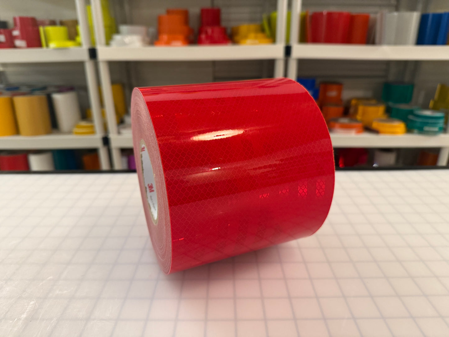 6" Inch Red Reflective Tape 3M 3430 EGP Prismatic (Type 1) - Reflective Pro