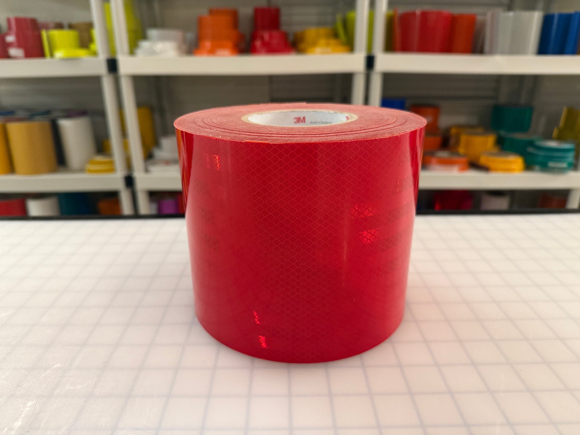 6" Inch Red Reflective Tape 3M 3430 EGP Prismatic (Type 1) - Reflective Pro