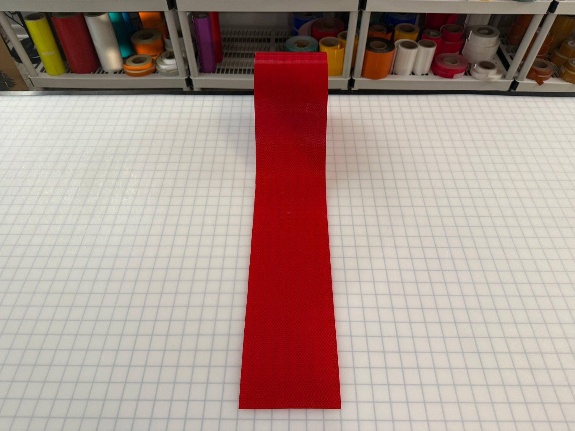 6" Inch Red Reflective Tape 3M 3430 EGP Prismatic (Type 1) - Reflective Pro