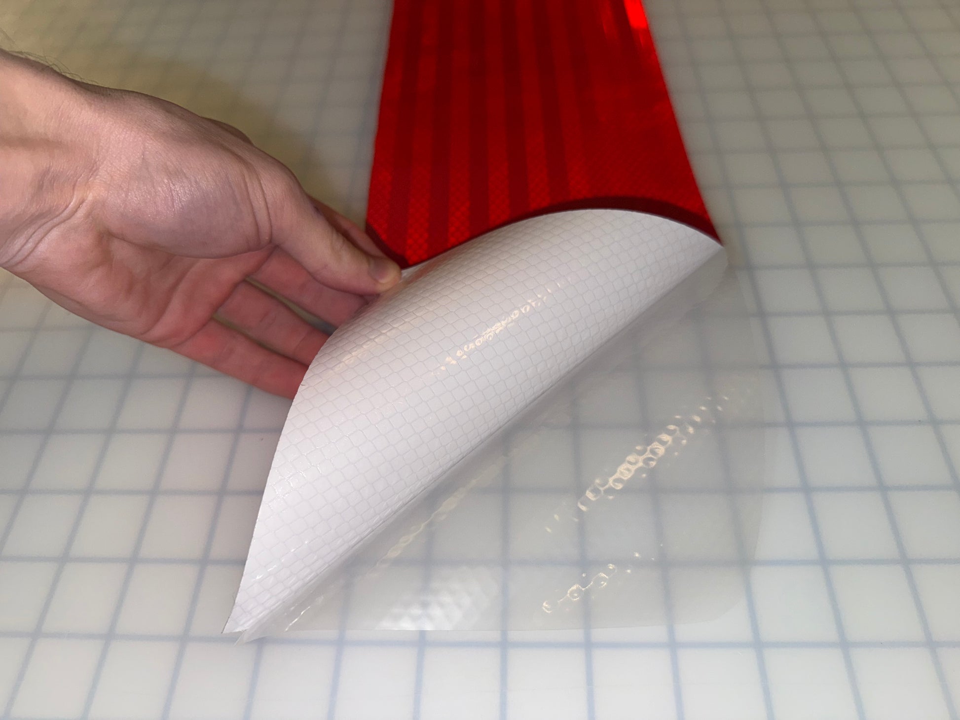 6" Inch Red Reflective Tape 3M 3430 EGP Prismatic (Type 1) - Reflective Pro