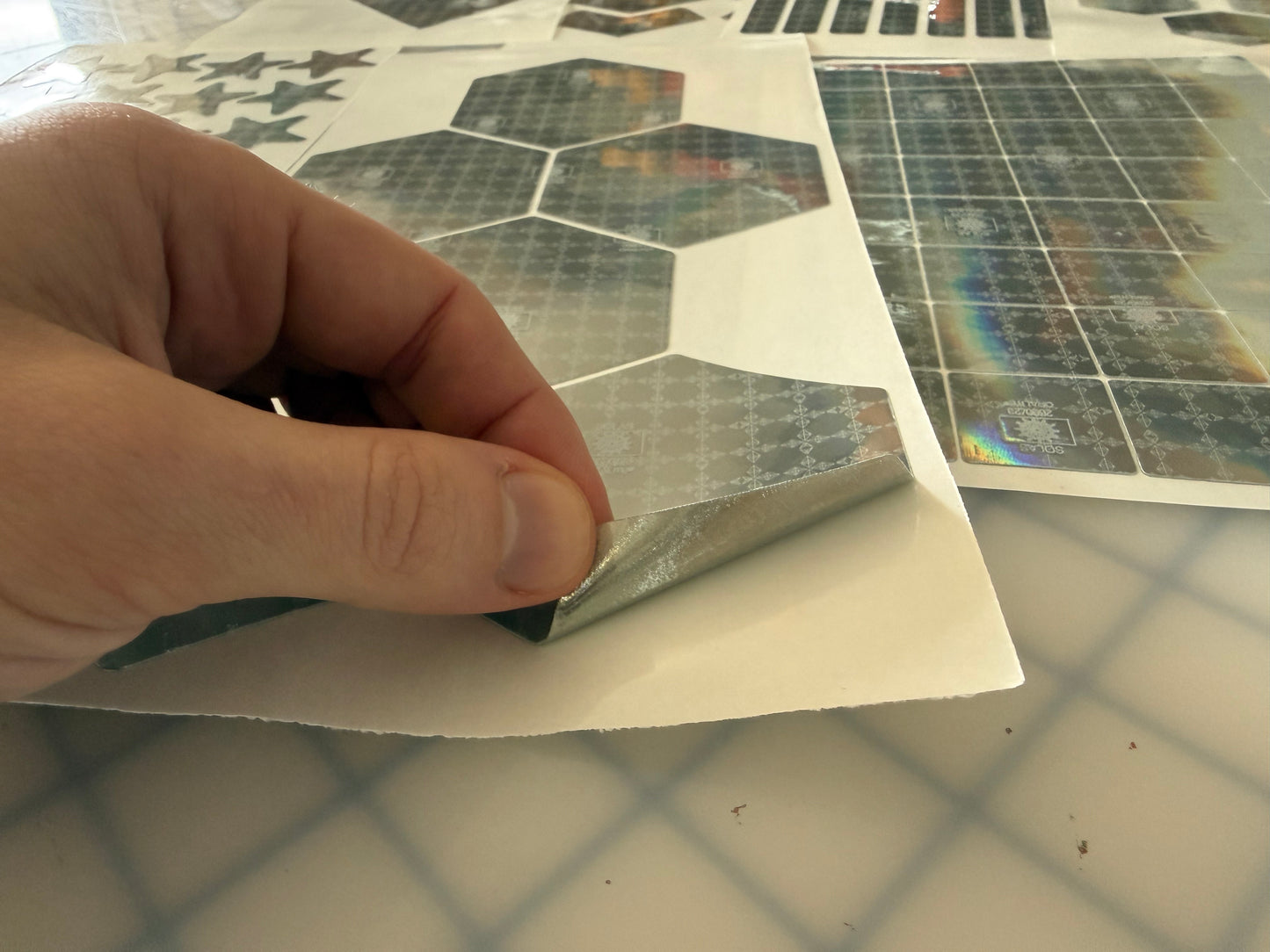 8 Oralite Reflective 2.5" SOLAS Clover Flower - Reflective Pro