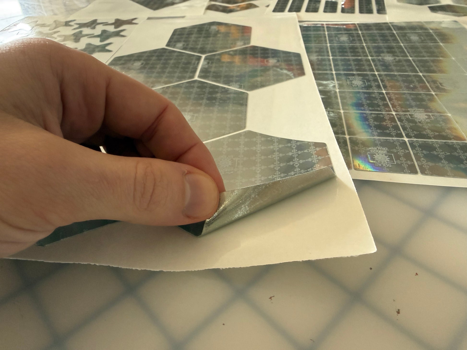 8 Oralite Reflective 2.5" SOLAS Clover Flower - Reflective Pro