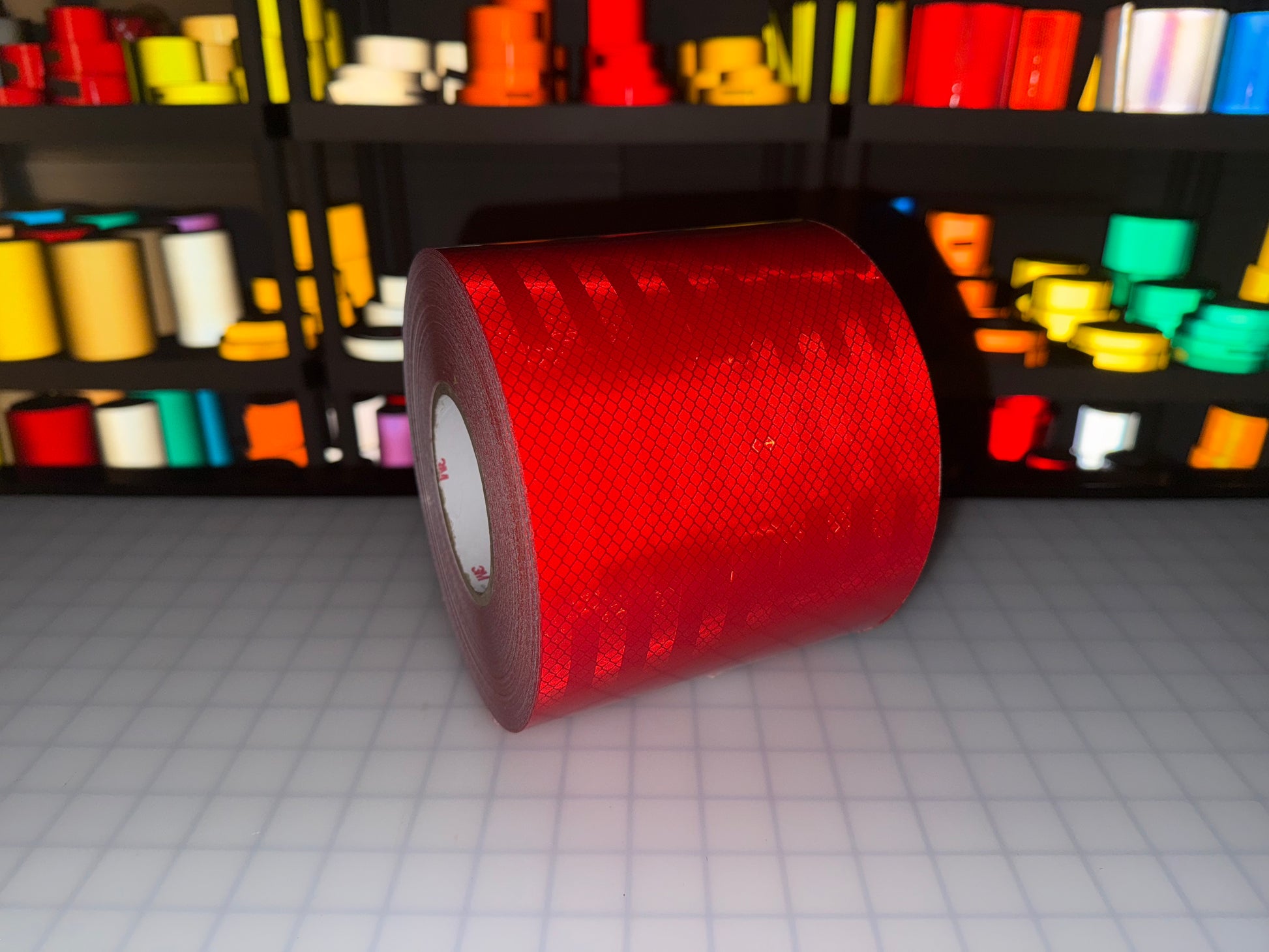6" Inch Red Reflective Tape 3M 3430 EGP Prismatic (Type 1) - Reflective Pro