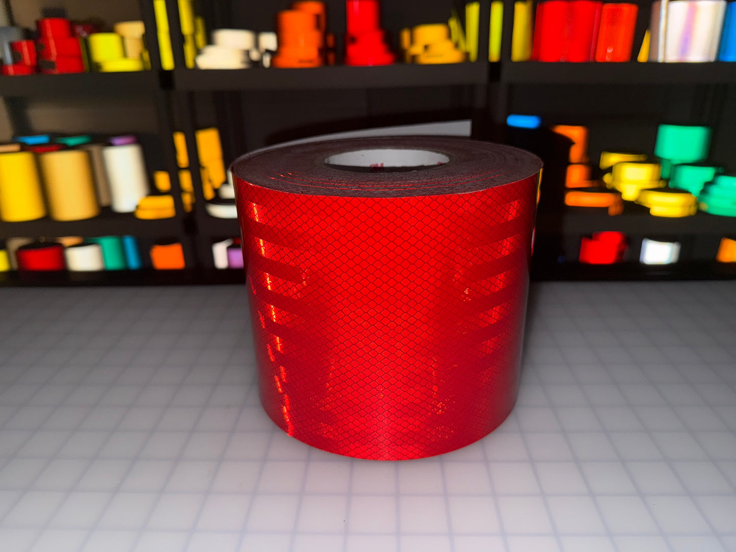 6" Inch Red Reflective Tape 3M 3430 EGP Prismatic (Type 1) - Reflective Pro