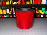 6" Inch Red Reflective Tape 3M 3430 EGP Prismatic (Type 1)