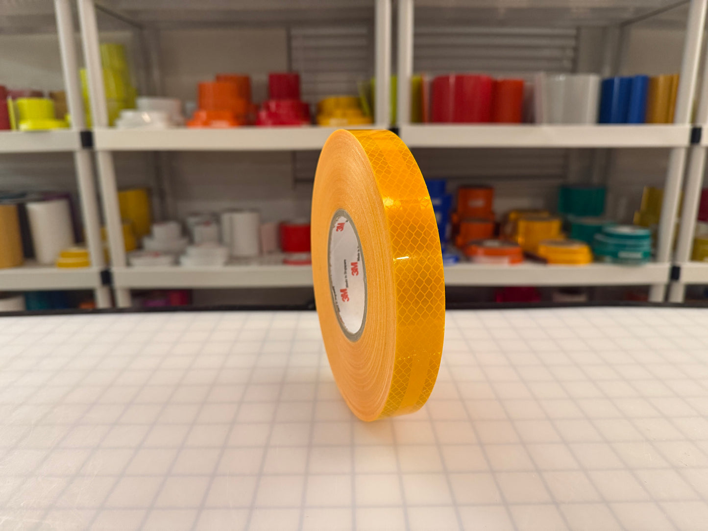 1" Inch Yellow Reflective Tape 3M 3430 EGP Prismatic (Type 1) - Reflective Pro