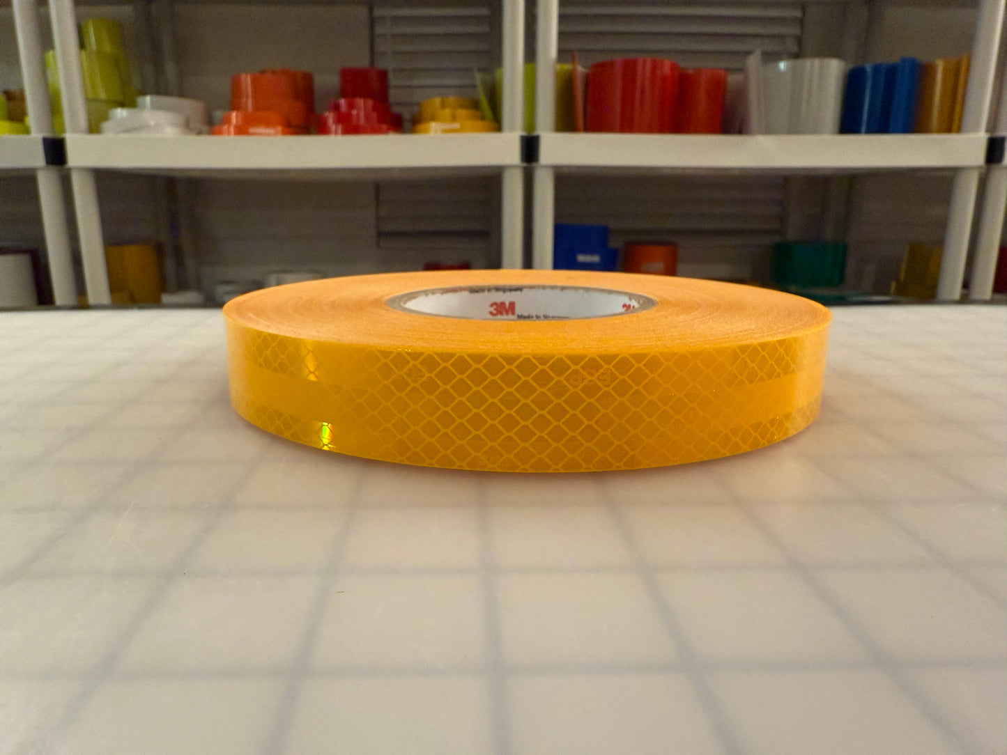 1" Inch Yellow Reflective Tape 3M 3430 EGP Prismatic (Type 1) - Reflective Pro