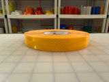 1" Inch Yellow Reflective Tape 3M 3430 EGP Prismatic (Type 1)