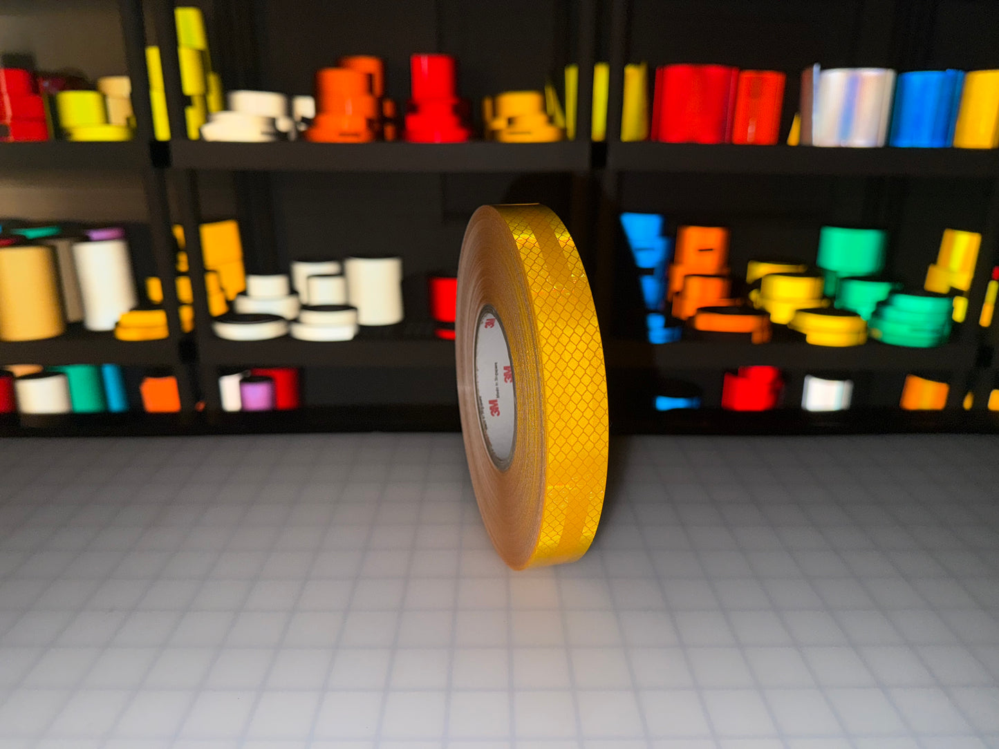 1" Inch Yellow Reflective Tape 3M 3430 EGP Prismatic (Type 1) - Reflective Pro